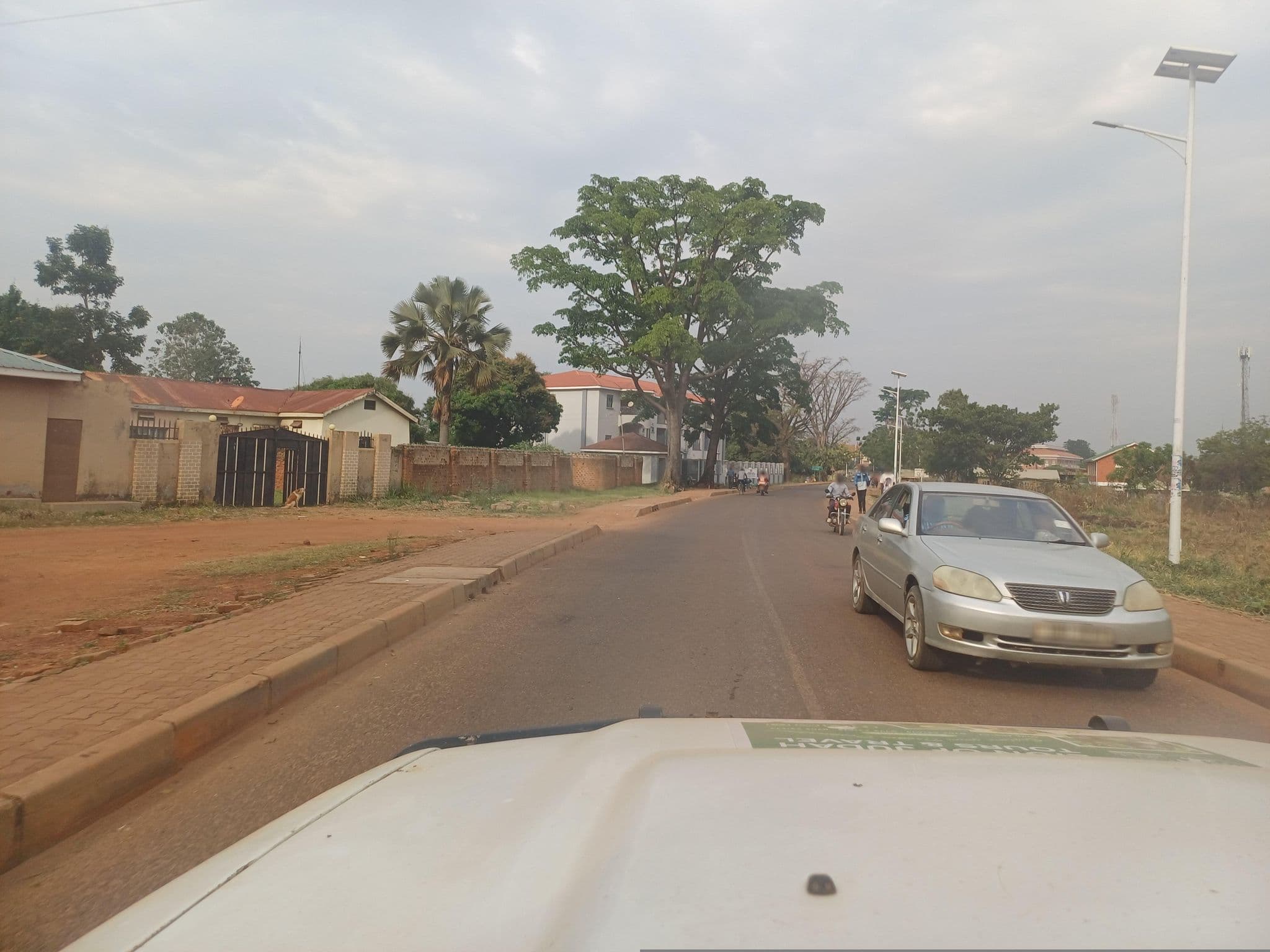 Street view near Baker's Fort Hotel, Gulu — © jozef020 (CC BY-SA · Mapillary)