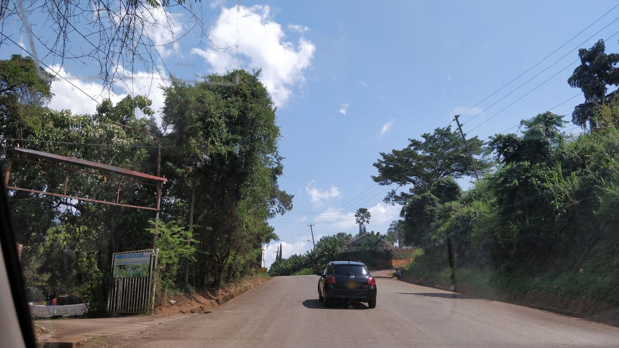 Street view near Fuego Hotel, Kampala — © nkore (CC BY-SA · Mapillary)