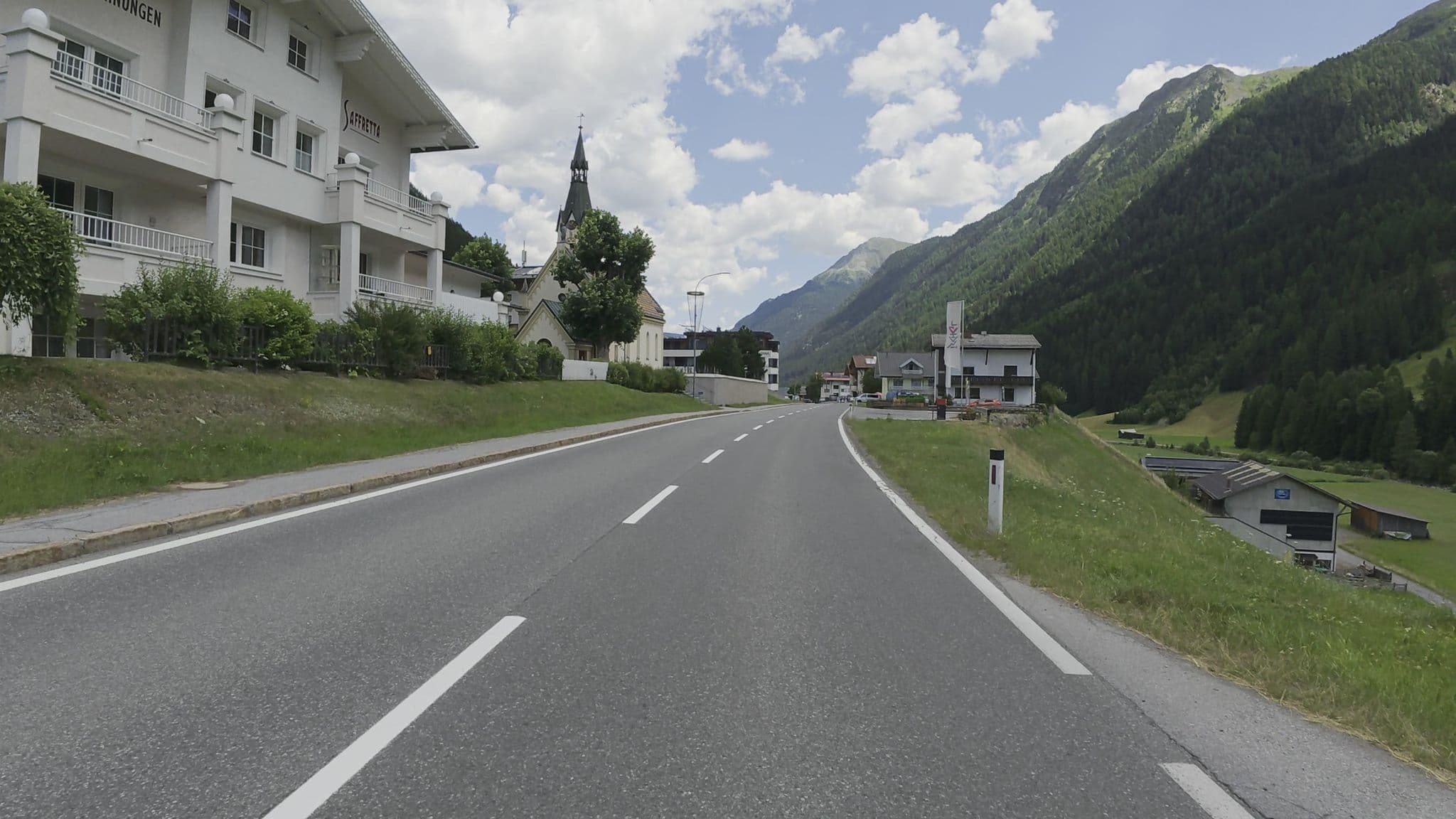 Street view near Haus Melanie, Ischgl