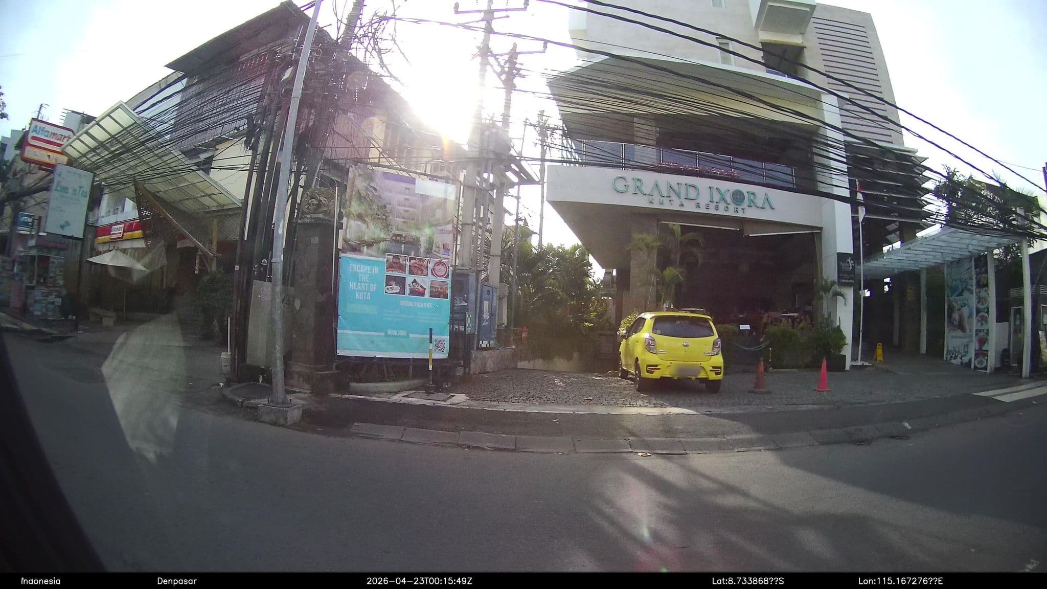 Street view near Grand Ixora, Kuta