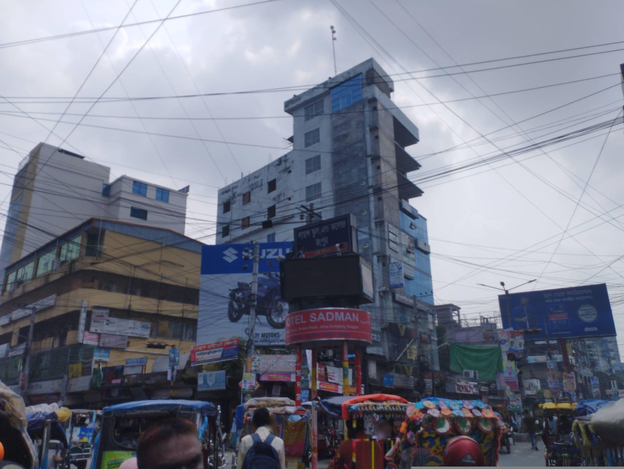 Street view near Hotel Shah Amanat, Rangpur — © AbuSyed (CC BY-SA · Mapillary)