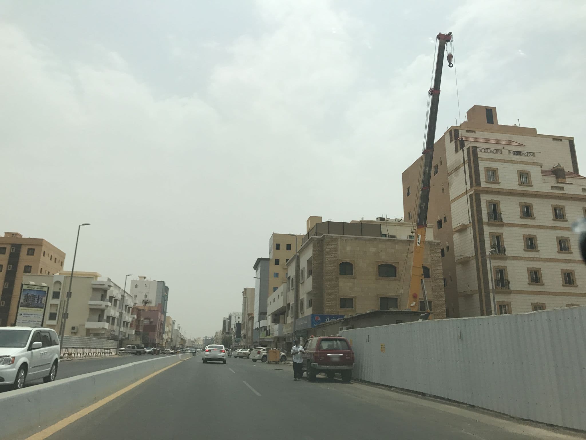 Street view near Casa Di Ora Hotel Al Rawdah, Jeddah — © hisham95 (CC BY-SA · Mapillary)