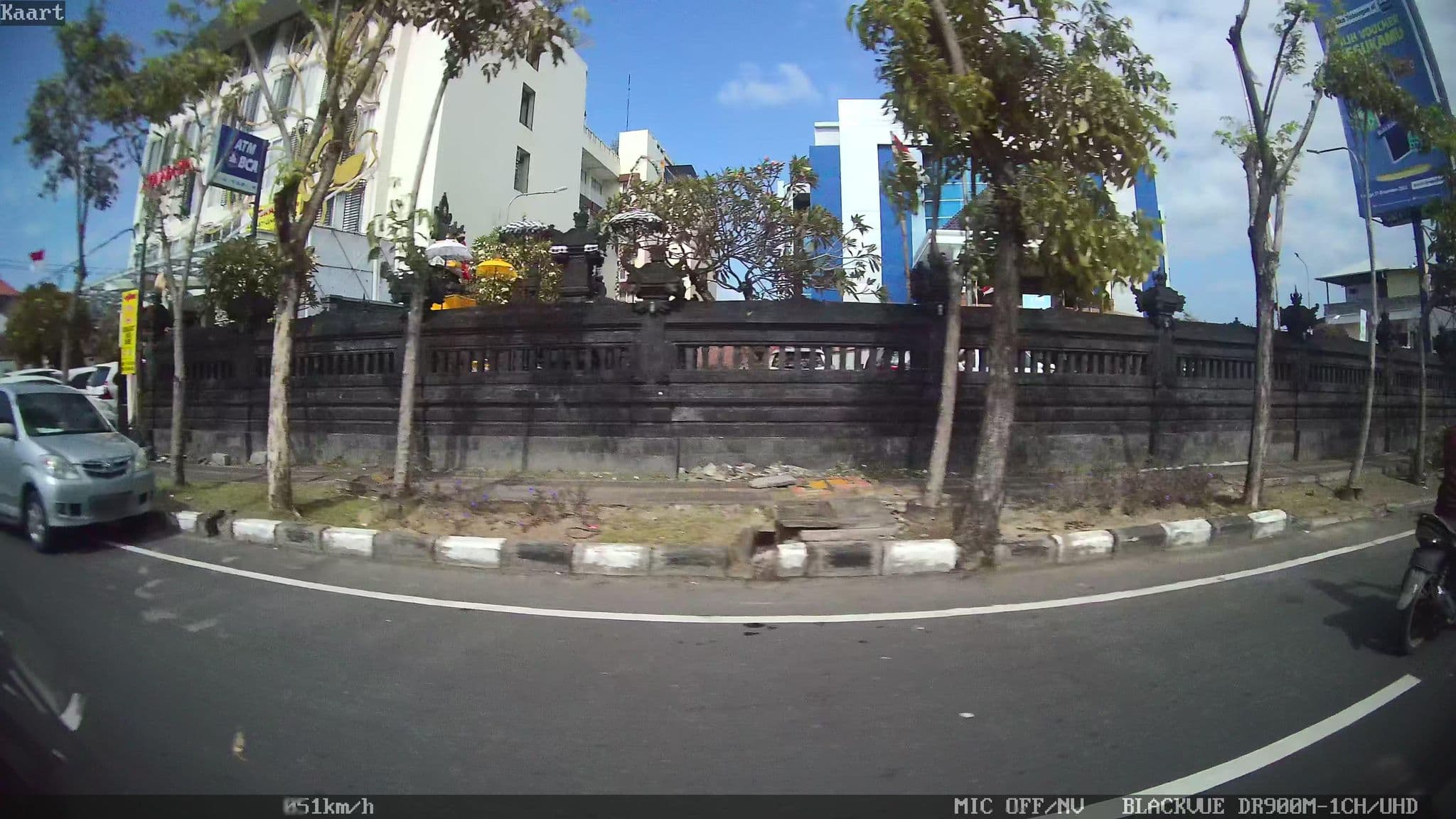 Street view near Atanaya Hotel - Kuta, Bali, Legian