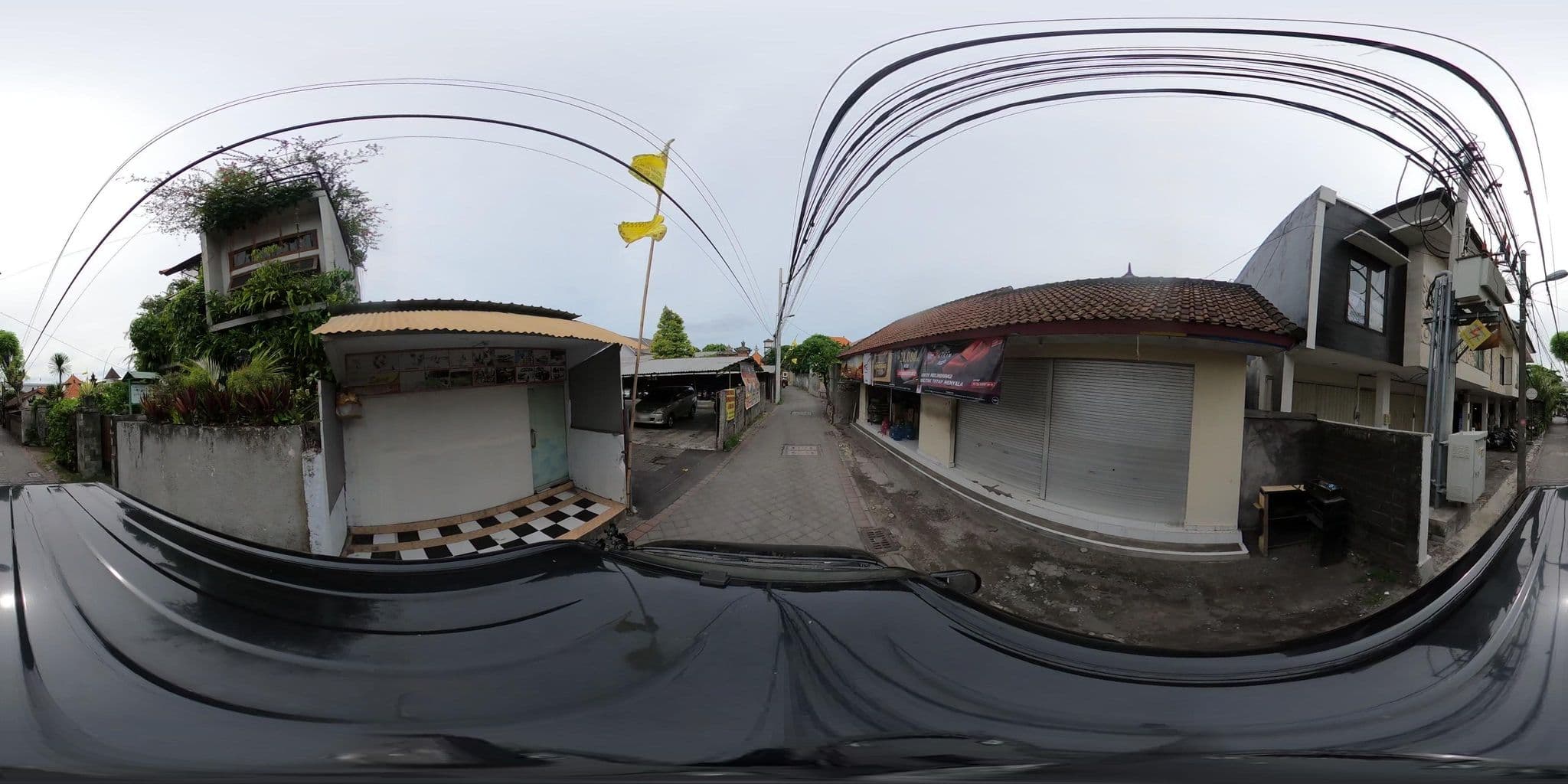 Street view near Hotel Asoka City Home, Kuta — © flashkiwi (CC BY-SA · Mapillary)