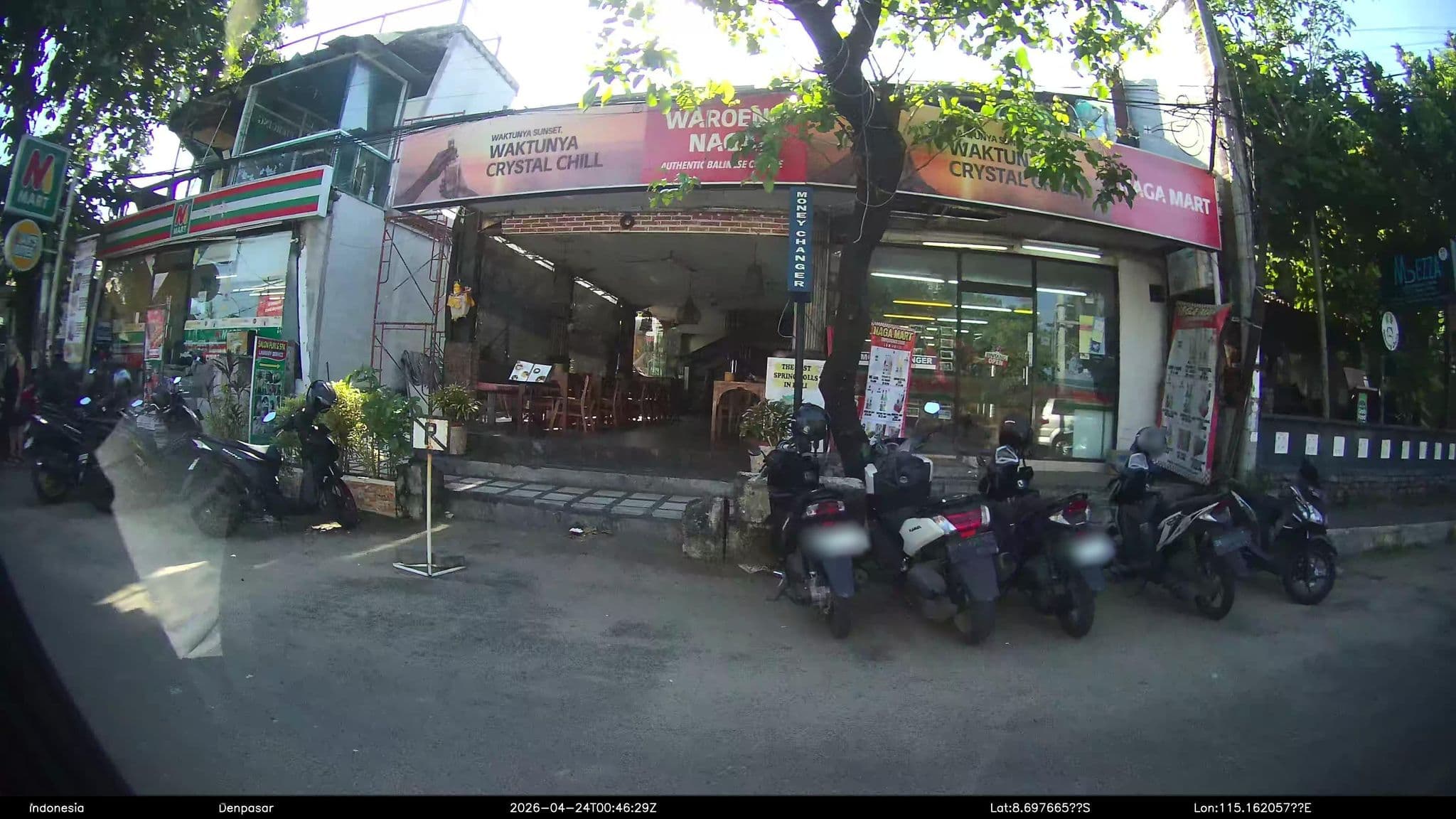 Street view near Sing Ken Ken Boutique Hotel, Legian