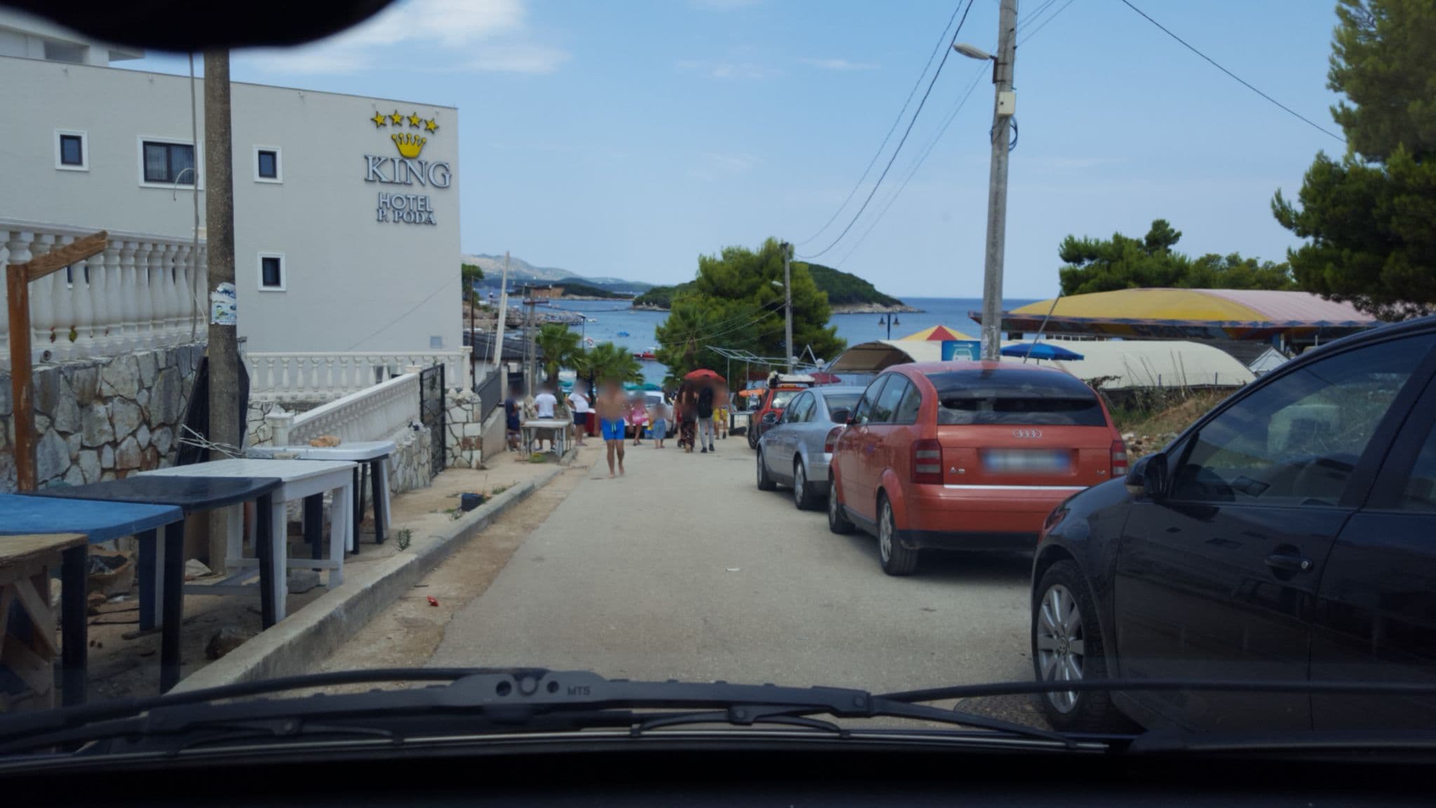 Street view near Hotel Adriatik Ksamil, Ksamil — © denisju_osm (CC BY-SA · Mapillary)