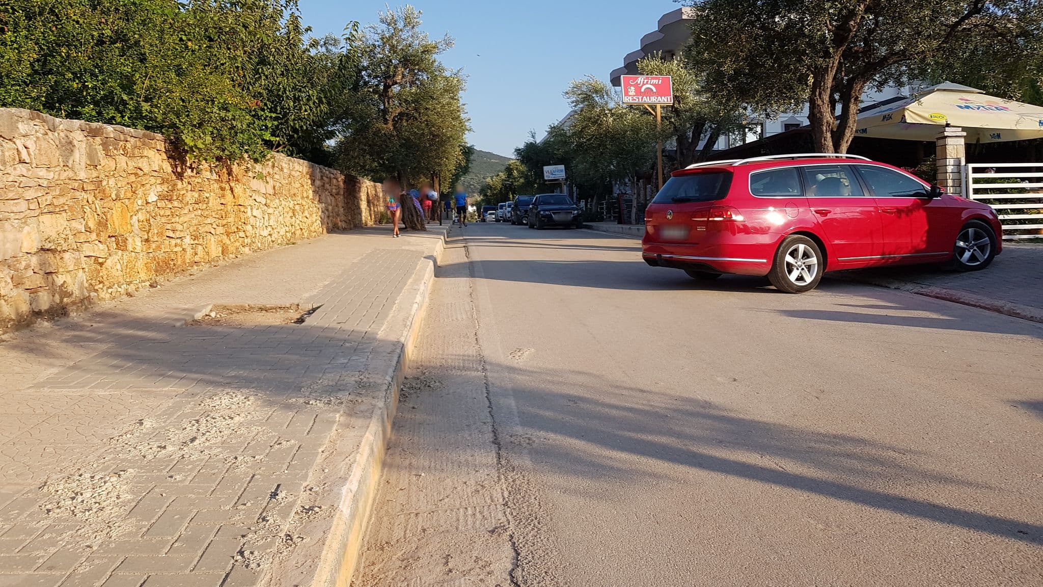 Street view near Afrimi Hotel, Ksamil, Ksamil — © ale_zena_it (CC BY-SA · Mapillary)