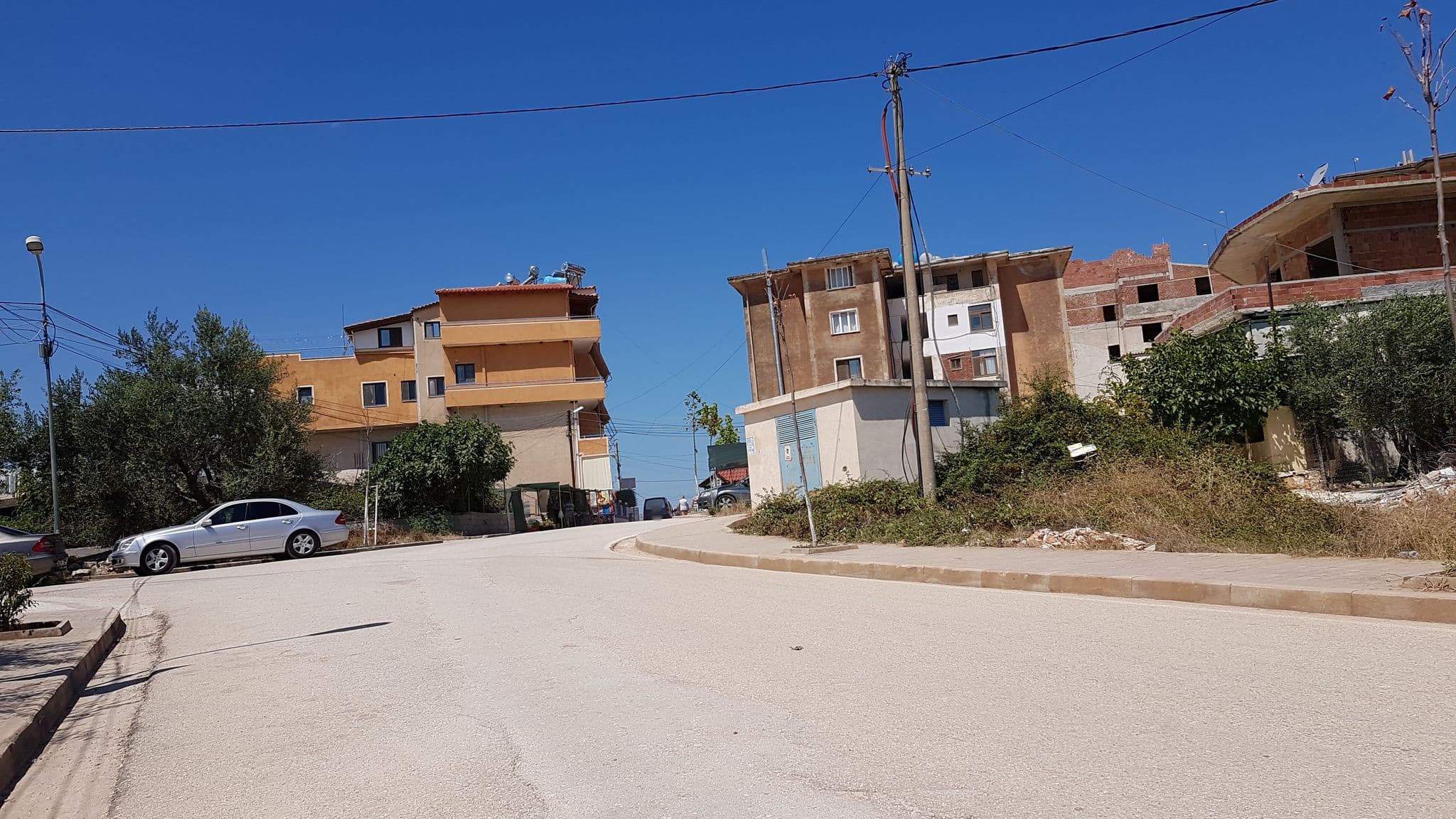 Street view near Hotel Kuburi, Ksamil — © ale_zena_it (CC BY-SA · Mapillary)