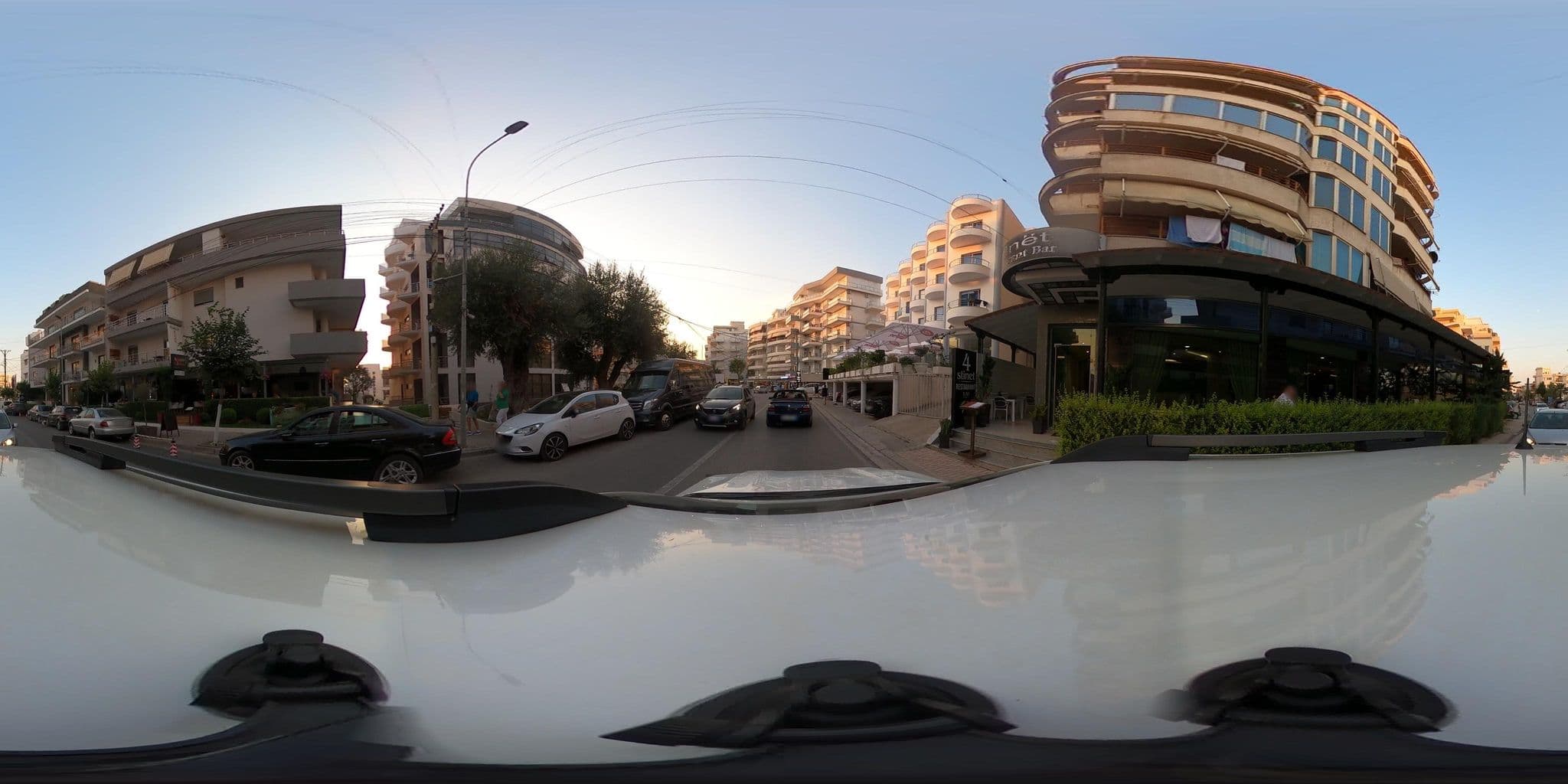 Street view near Bora Bora Hotel, Sarandë — © tumblecow (CC BY-SA · Mapillary)