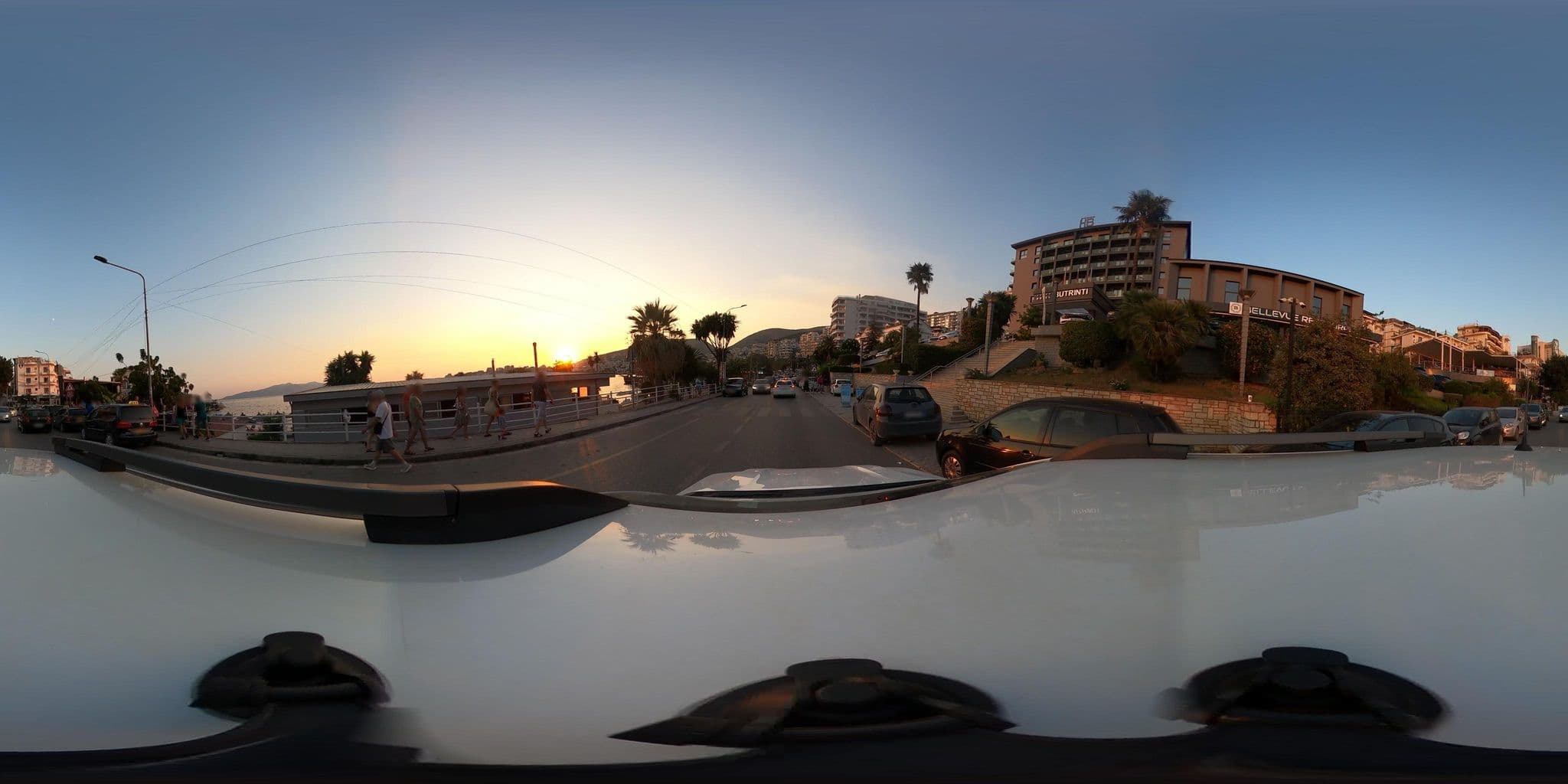 Street view near Hotel Saranda Butrinti Affiliated by Meliá, Sarandë — © tumblecow (CC BY-SA · Mapillary)