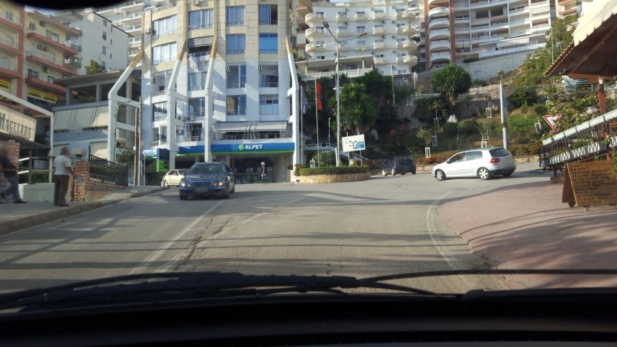 Street view near Hotel Magllara, Sarandë — © denisju_osm (CC BY-SA · Mapillary)