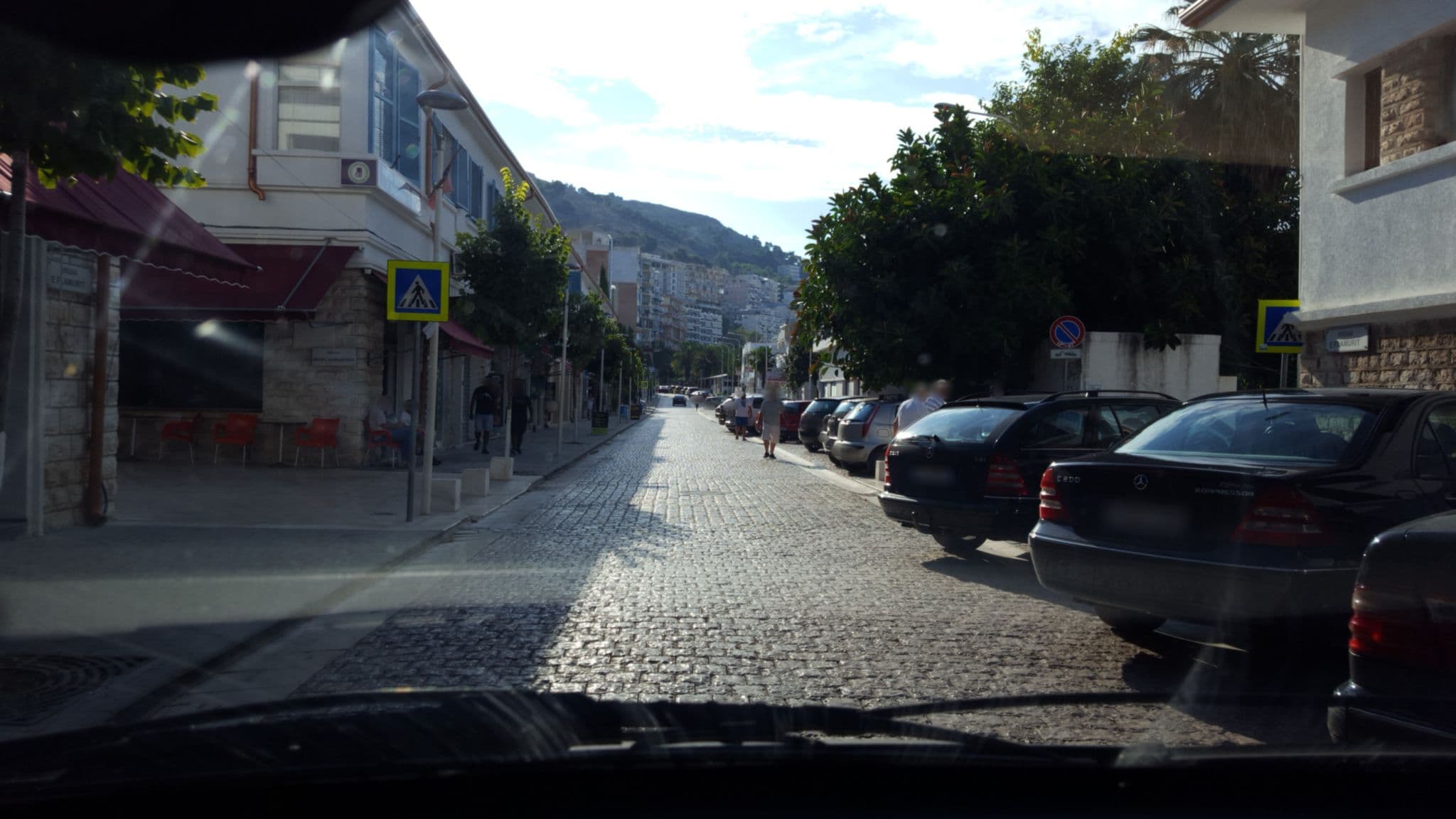 Street view near LaFe Boutique Hotel, Sarandë — © denisju_osm (CC BY-SA · Mapillary)