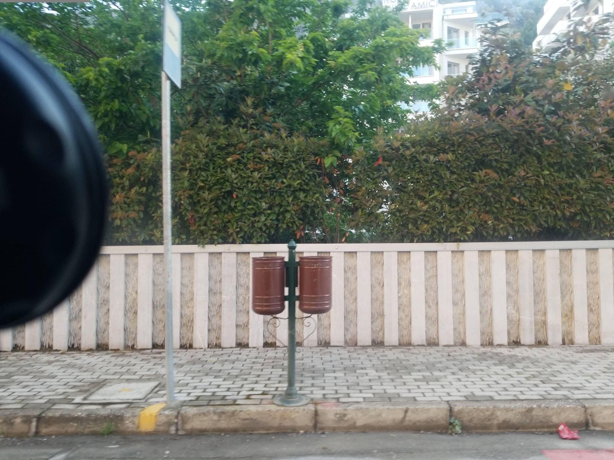 Street view near Hotel Mille Amici, Shëngjin — © denisju_osm (CC BY-SA · Mapillary)