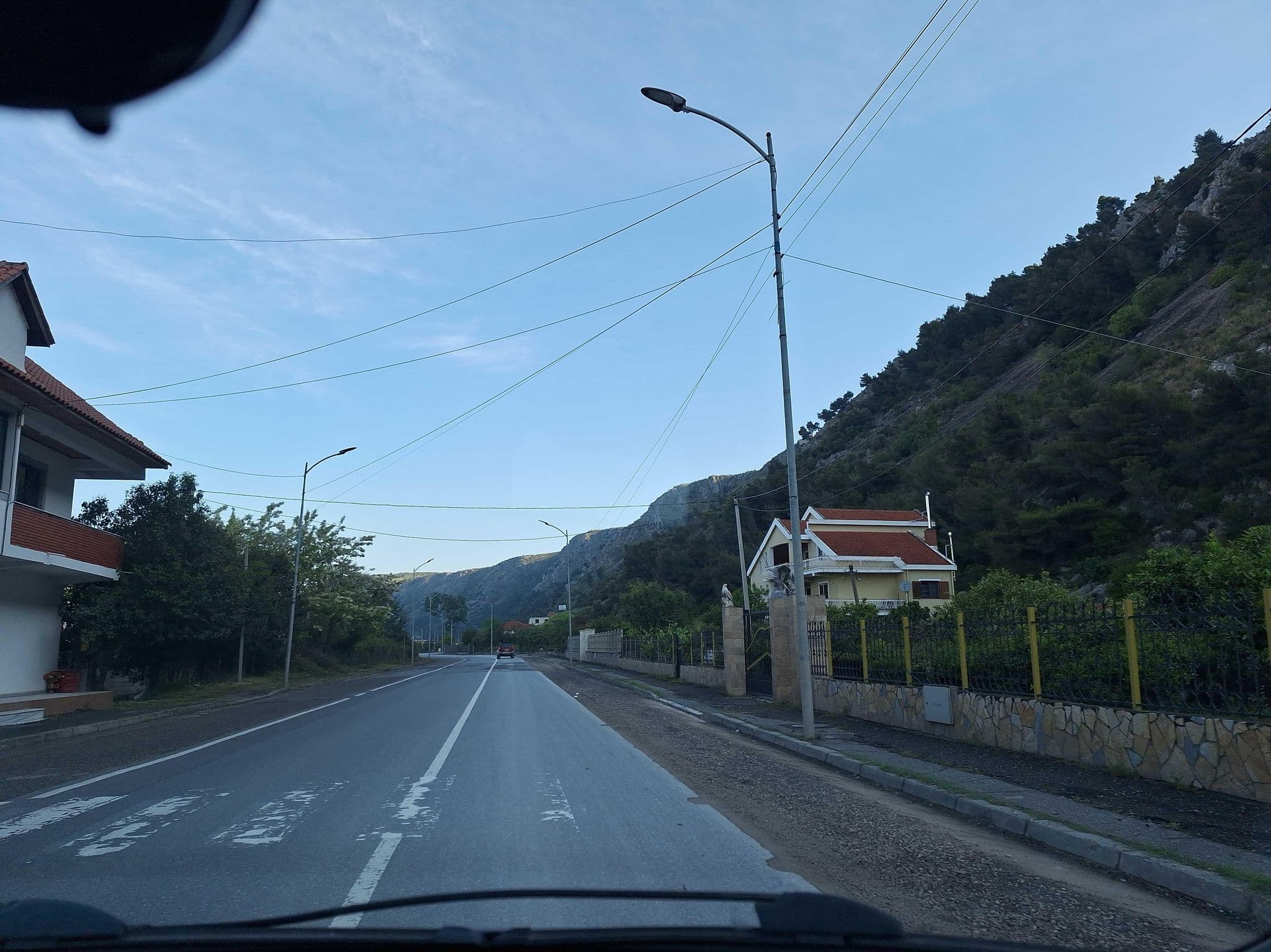 Street view near Aragosta Shëngjin, Lezhë — © denisju_osm (CC BY-SA · Mapillary)
