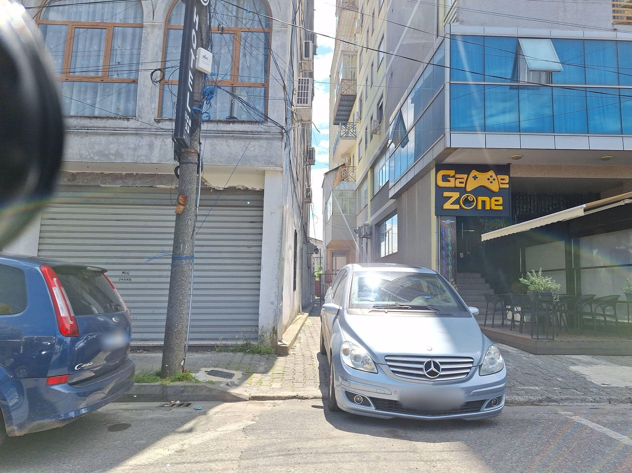 Street view near ALKO Hotel Shkoder, Shkodër — © denisju_osm (CC BY-SA · Mapillary)