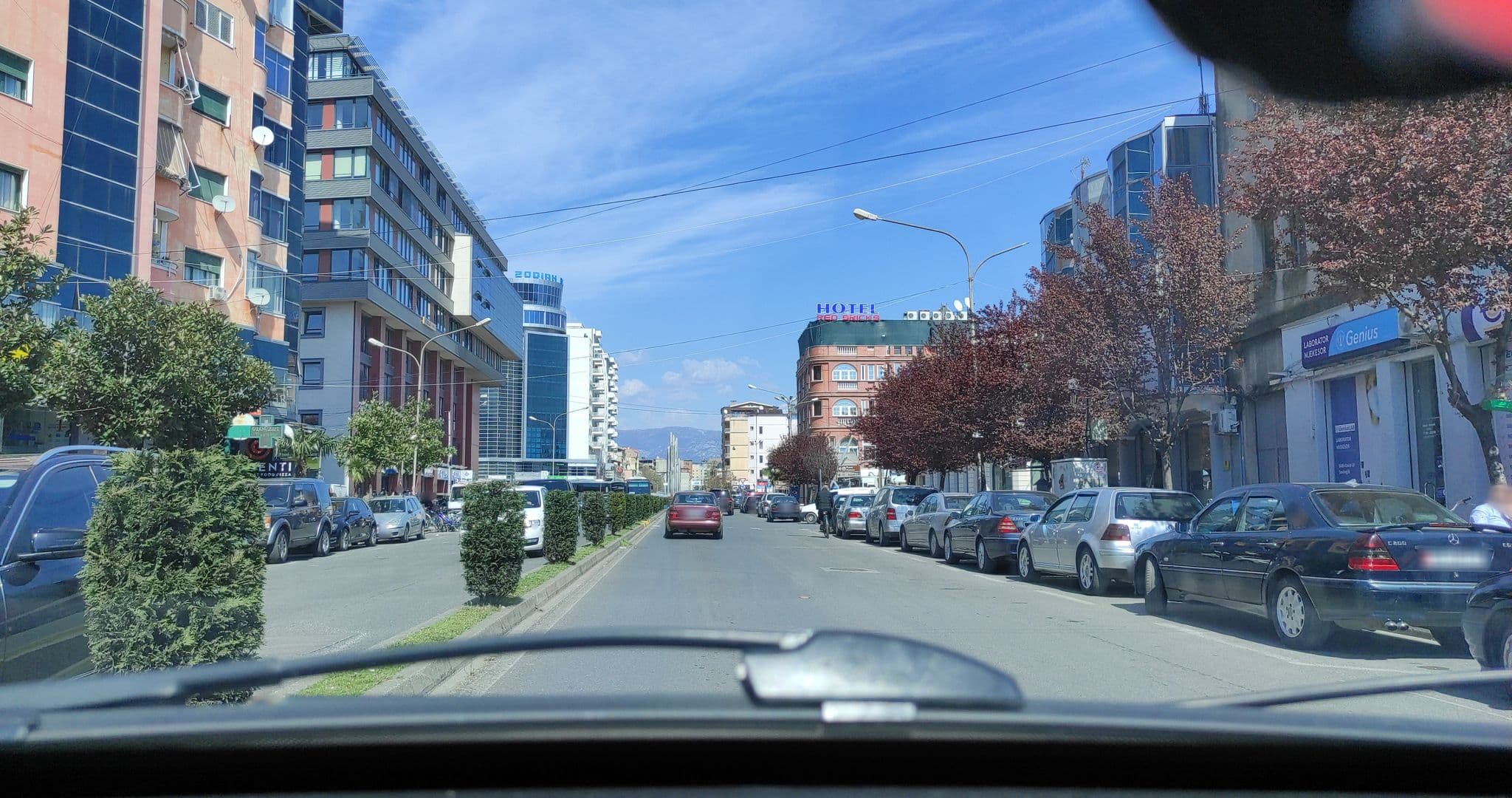 Street view near ODA Aparthotel, Shkodër — © denisju_osm (CC BY-SA · Mapillary)