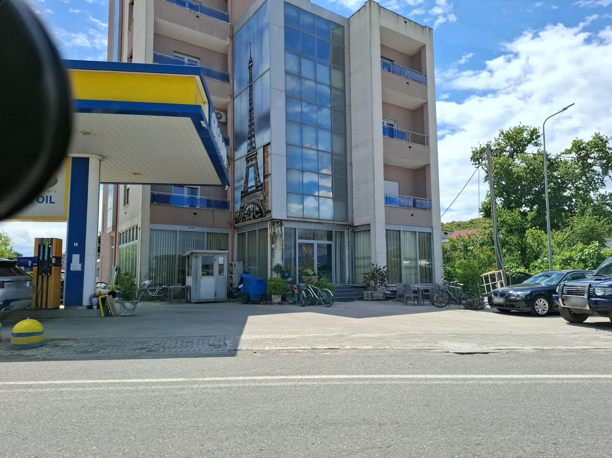 Street view near Hotel Radoja, Shkodër — © denisju_osm (CC BY-SA · Mapillary)