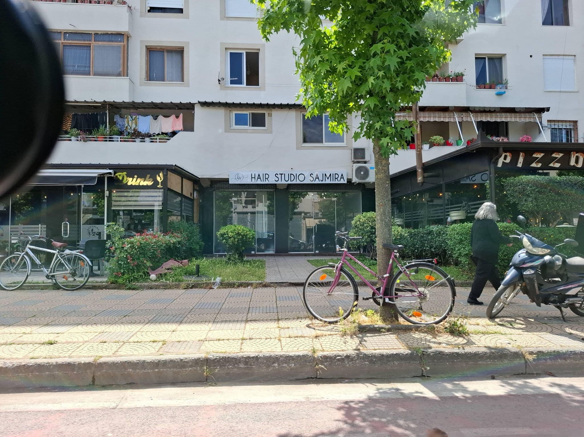 Street view near Sunset Hostel, Shkodër — © denisju_osm (CC BY-SA · Mapillary)