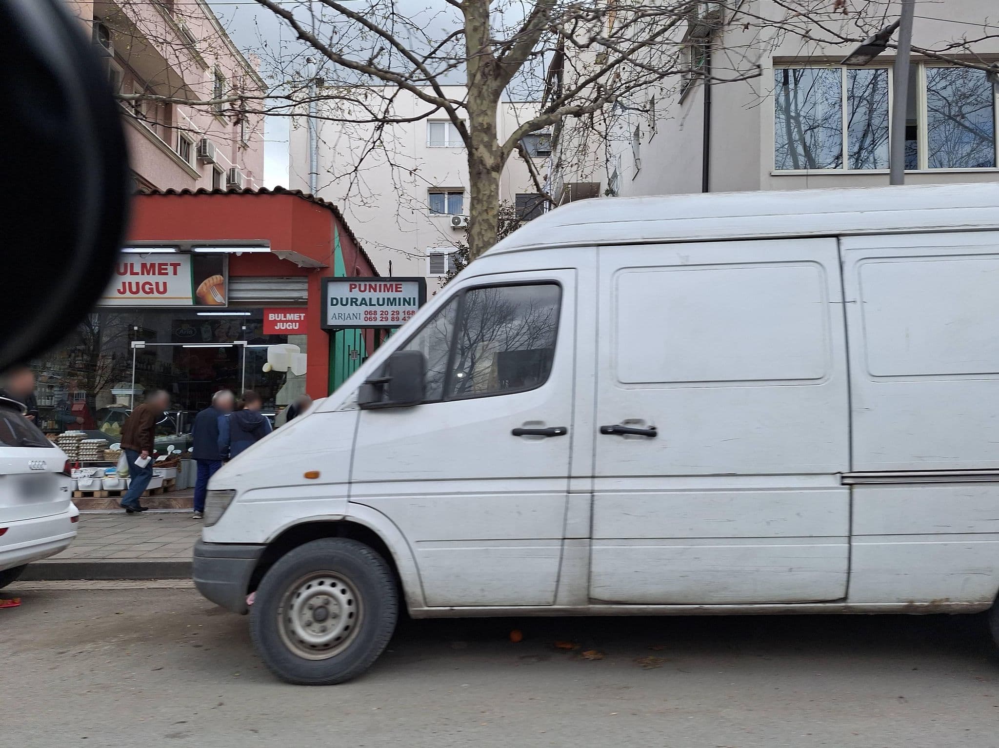 Street view near Hotel Lotus Tirana, Tirana — © denisju_osm (CC BY-SA · Mapillary)