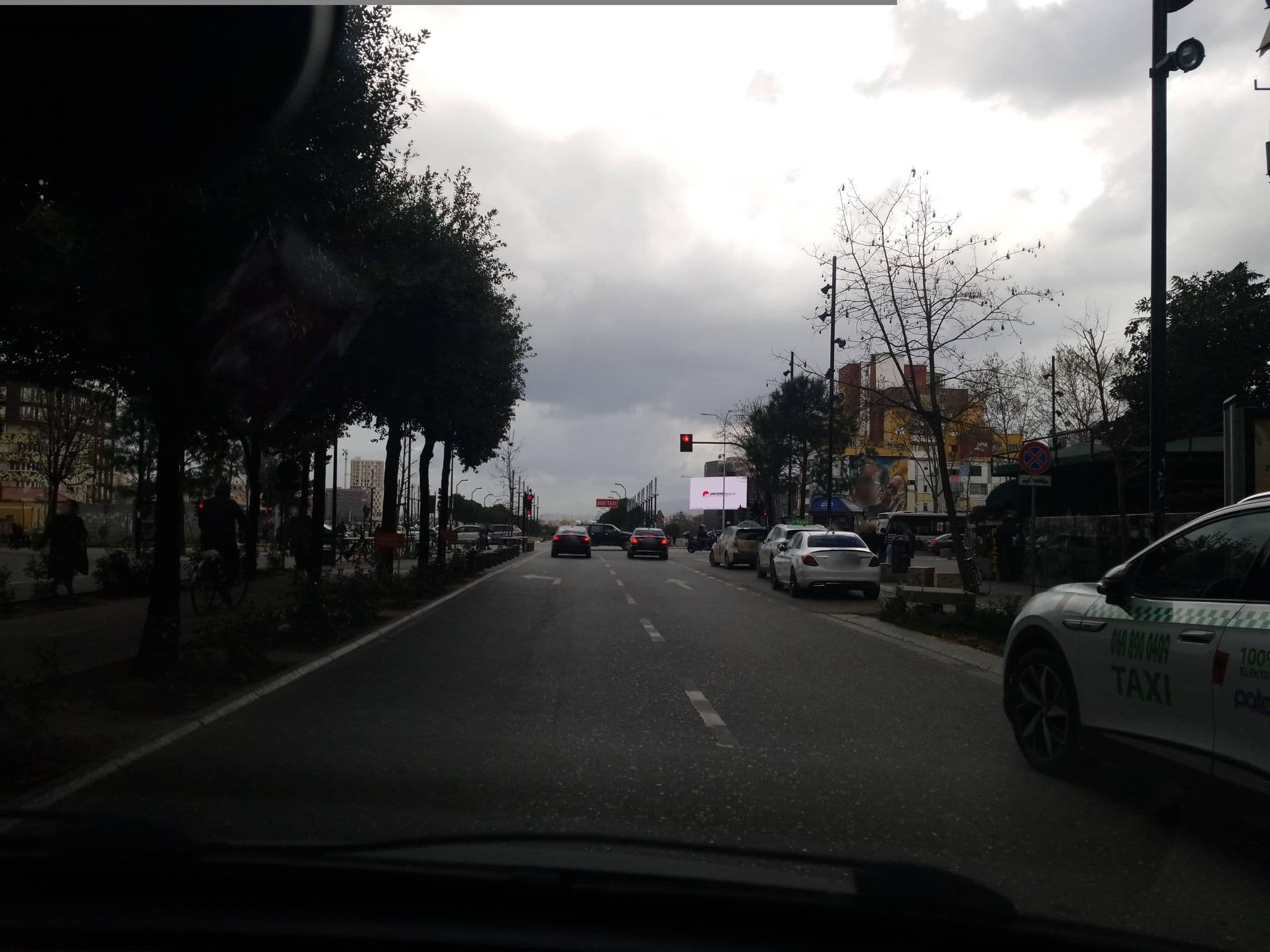 Street view near Hotel Boutique Jera Tirana, Tirana — © denisju_osm (CC BY-SA · Mapillary)