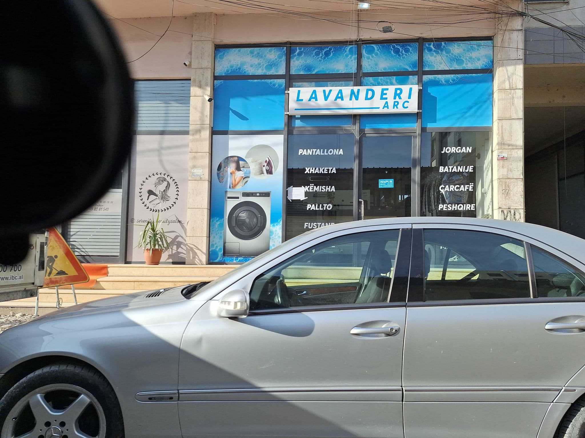 Street view near Arc Hotel Tirana, Tirana — © denisju_osm (CC BY-SA · Mapillary)