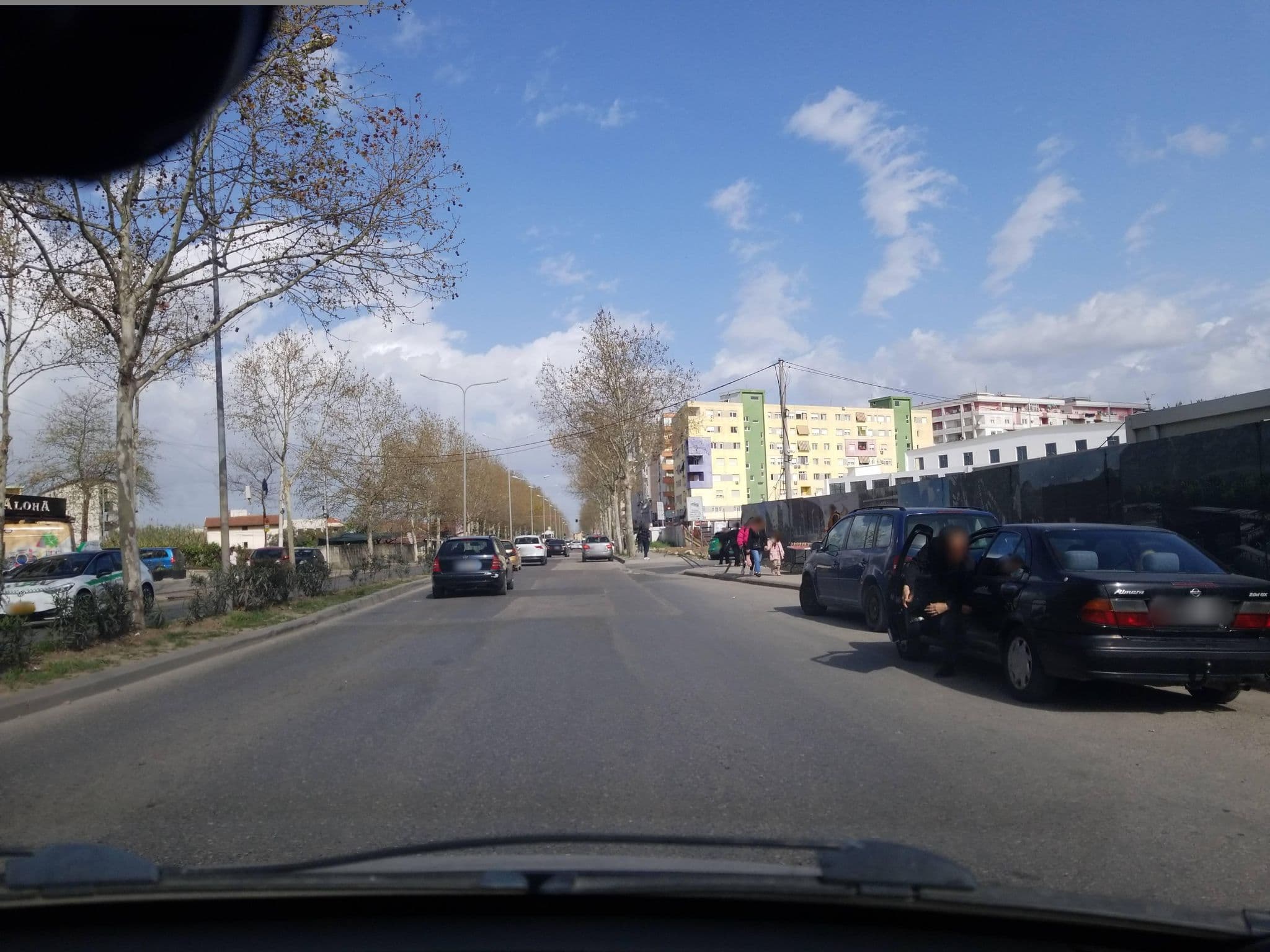 Street view near Urban Hotel Tirana, Tirana — © denisju_osm (CC BY-SA · Mapillary)