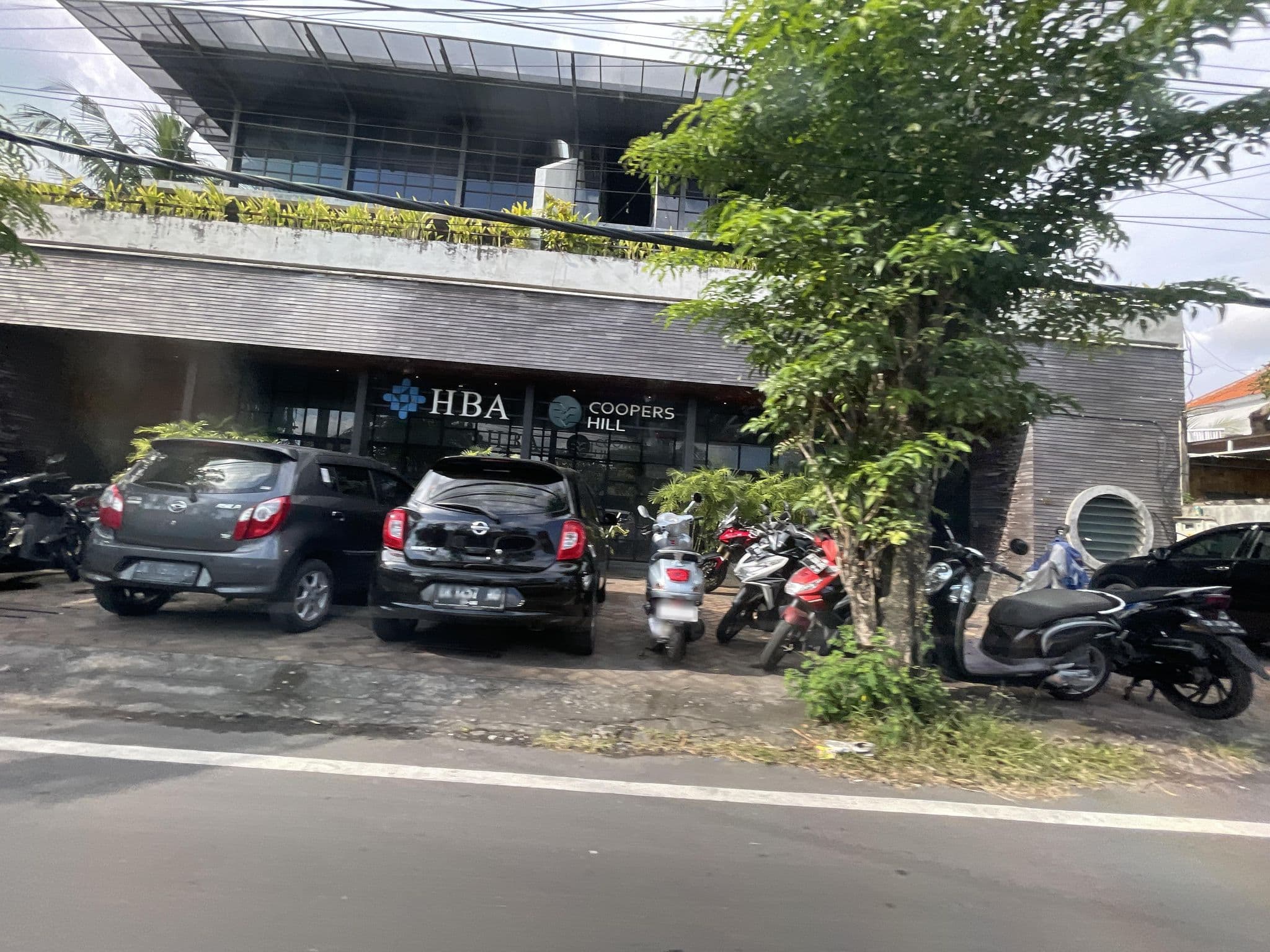 Street view near Villa viola, Legian