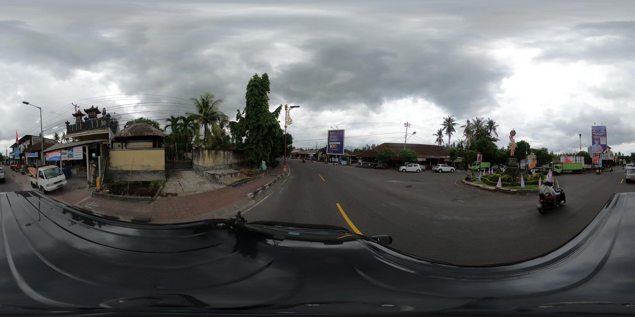 Street view near Pandawa Beach homestay, Jimbaran