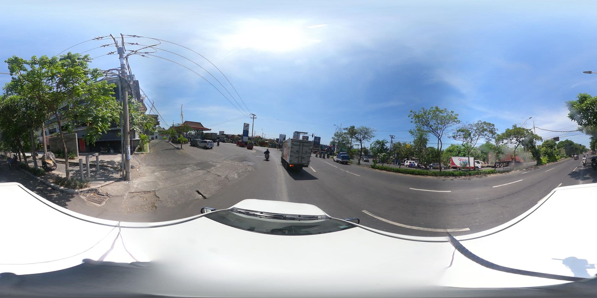 Street view near Hotel Antariksa, Surabaya