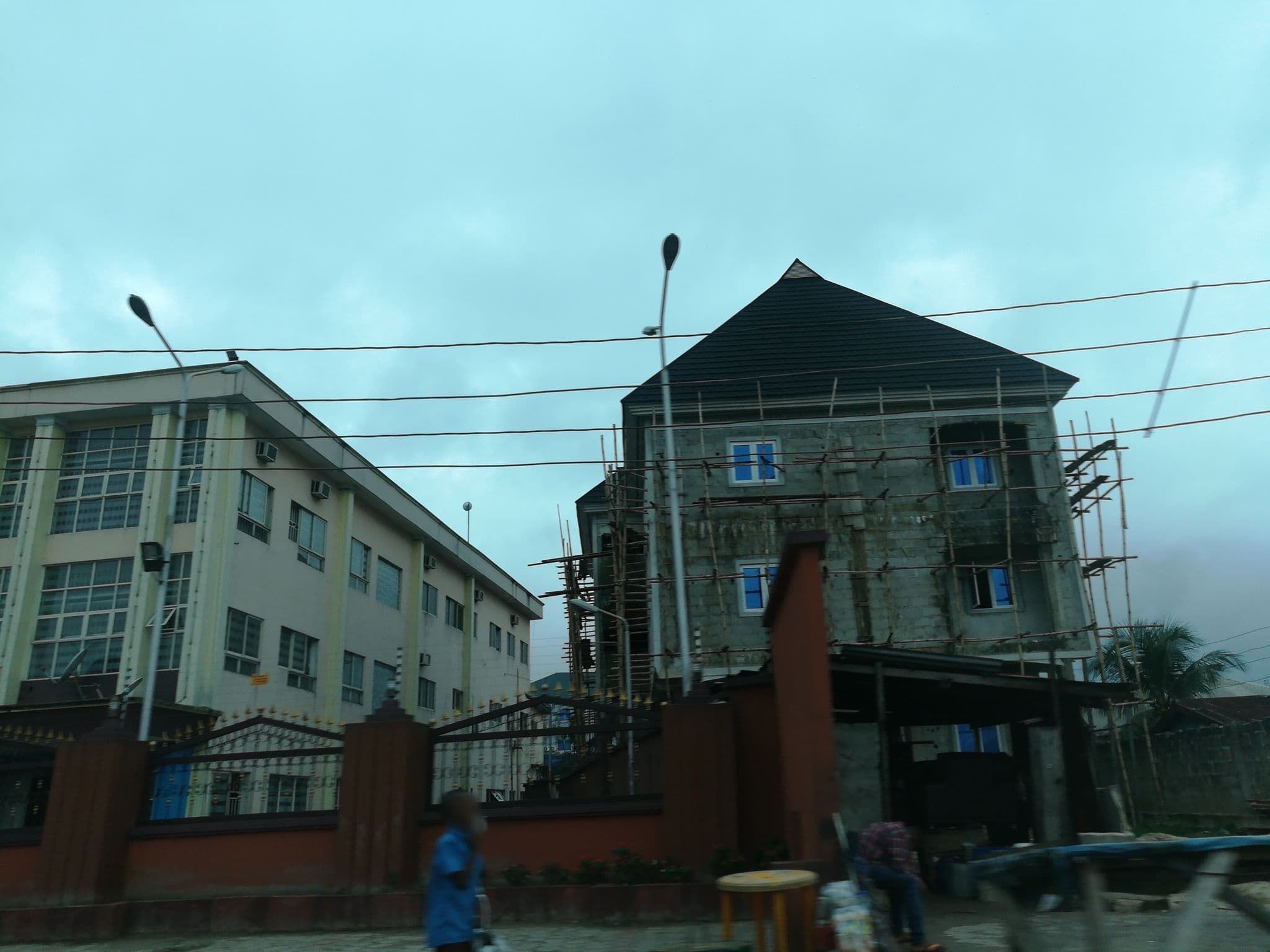 Street view near De-Lasmall Hotel and Resort Ltd, Port Harcourt — © ralebipim (CC BY-SA · Mapillary)
