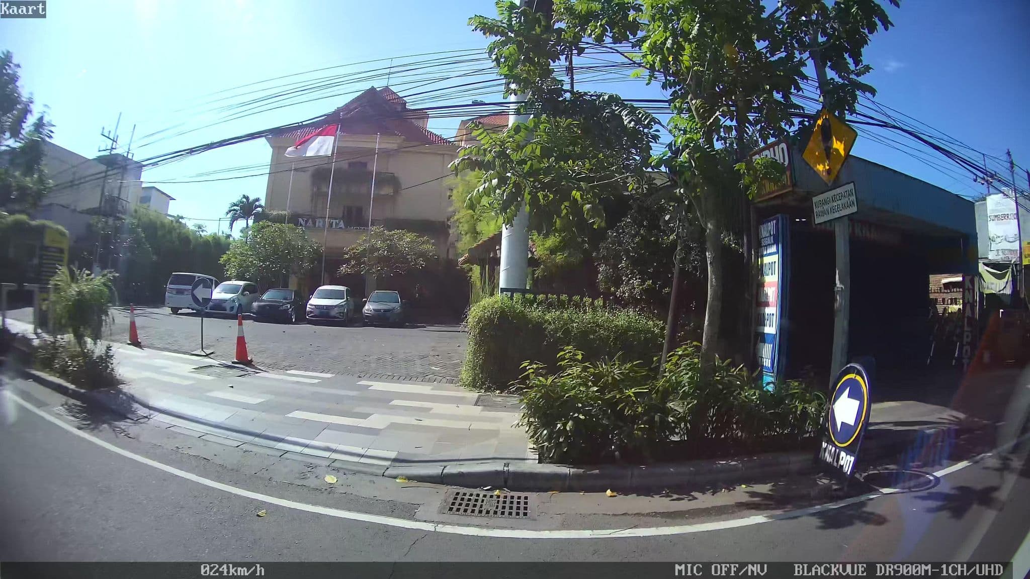 Street view near Hotel Narita, Surabaya