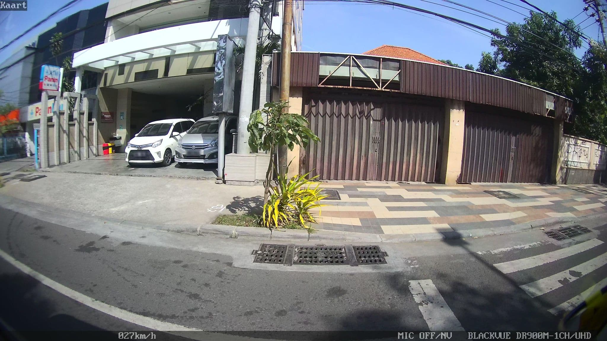 Street view near The Life Hotels, Surabaya