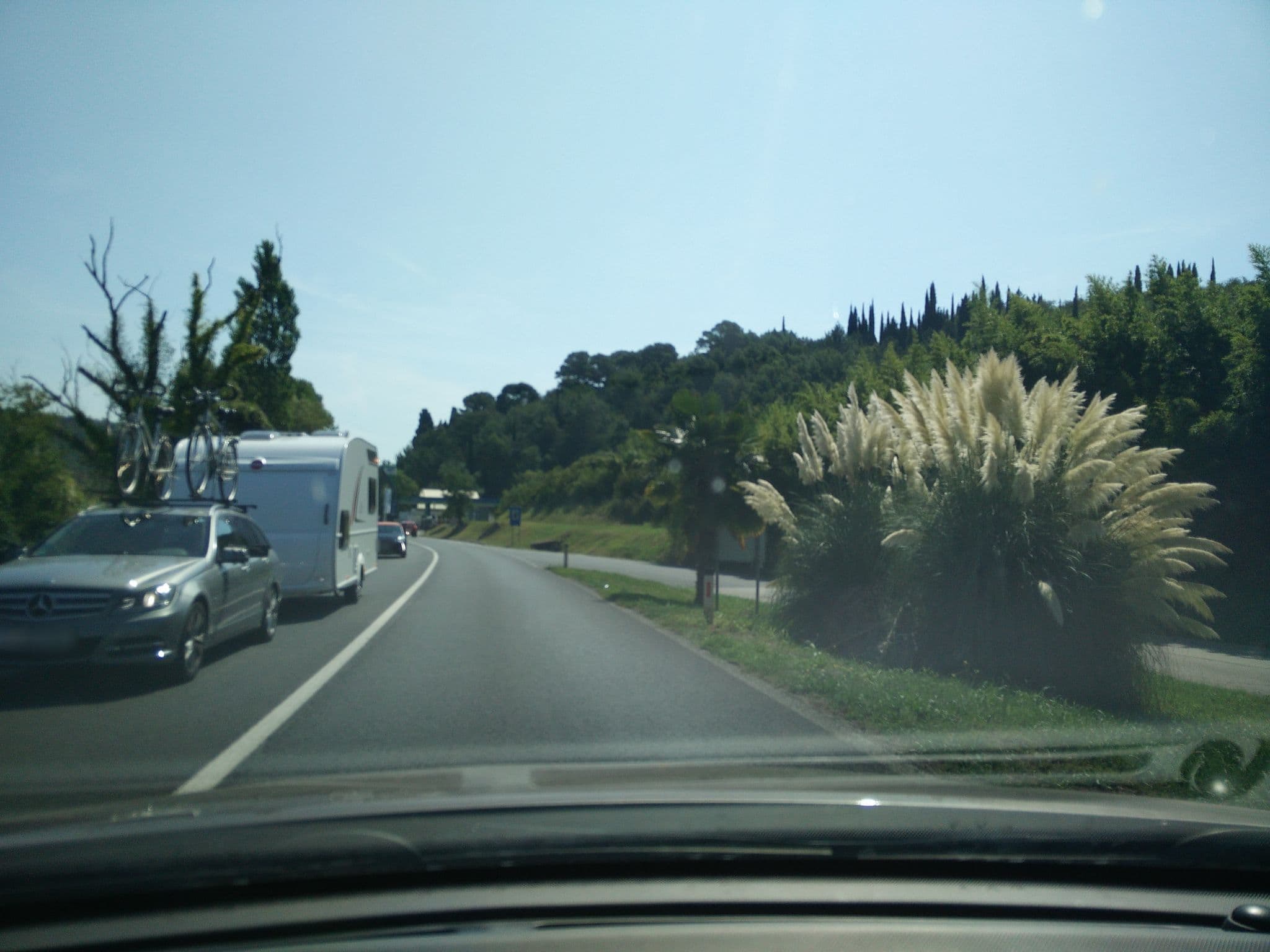 Street view near Rooms Koblar, Lucija — © gcklaus (CC BY-SA · Mapillary)
