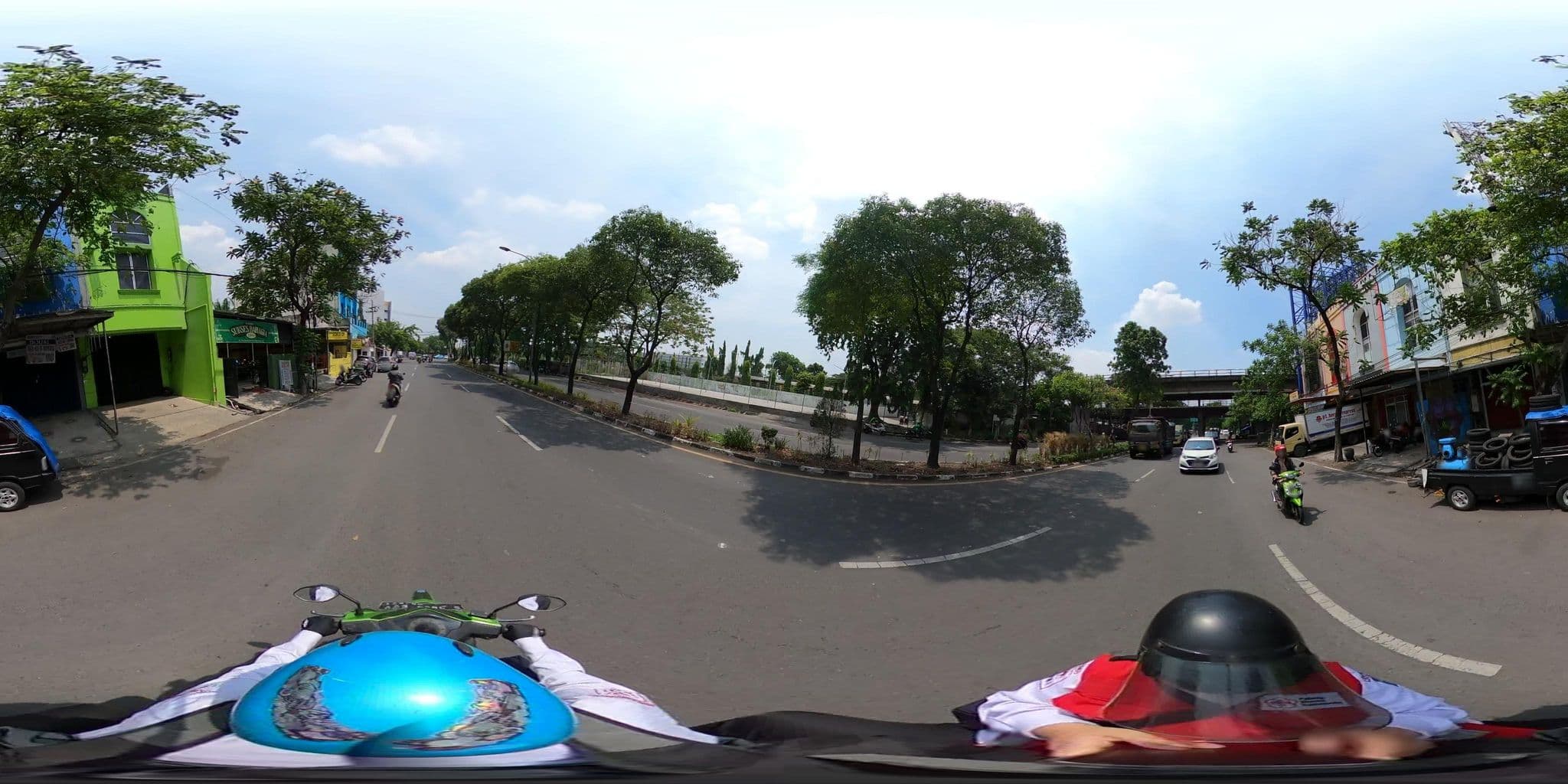 Street view near HOTEL NEW COKLAT, Surabaya