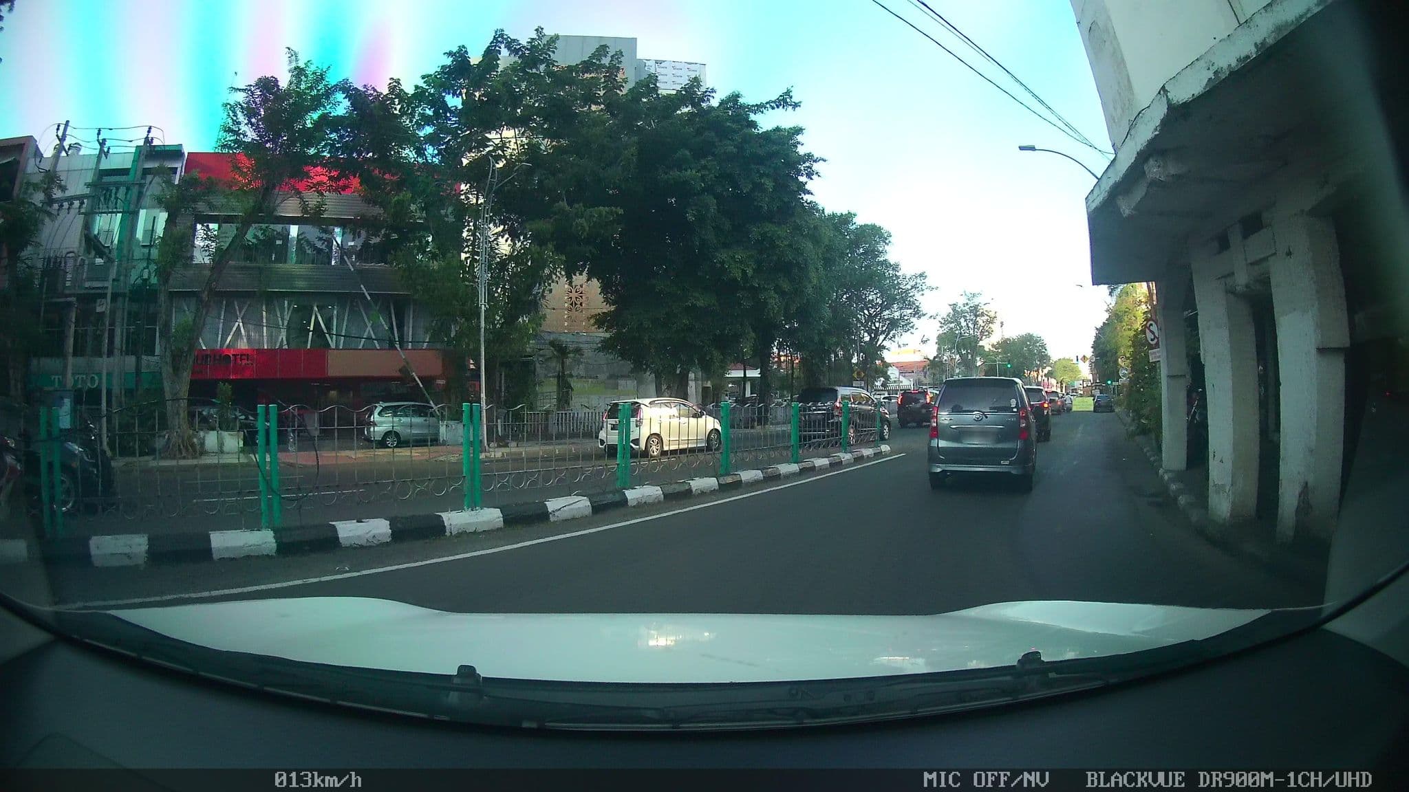 Street view near Citihub Hotel, Surabaya