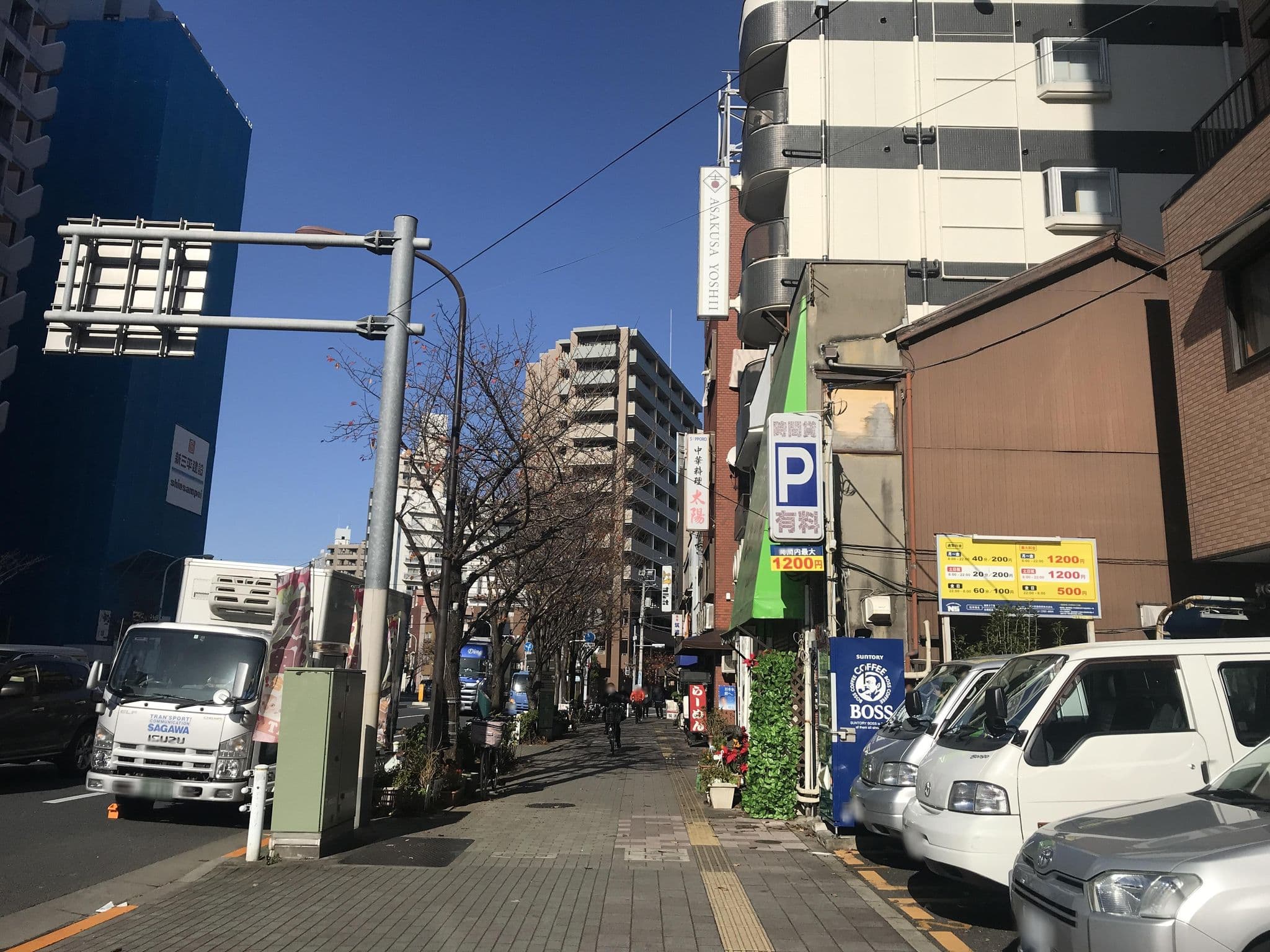 Street view near ASAKUSA YOSHII hotel, Asakusa — © musashino5 (CC BY-SA · Mapillary)