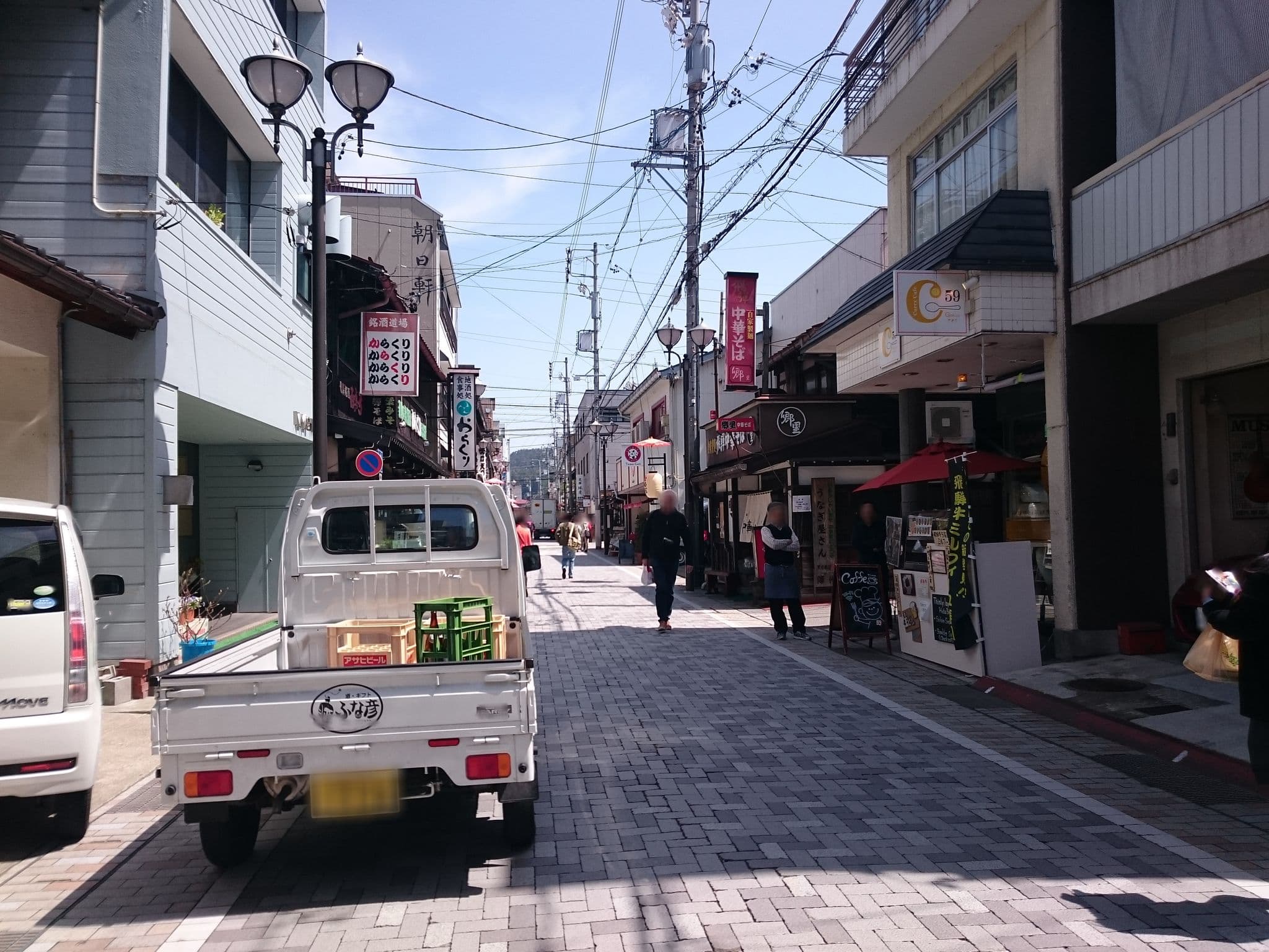 Street view near BEYOND HOTEL Takayama 1st, Takayama — © yaritsusozai (CC BY-SA · Mapillary)