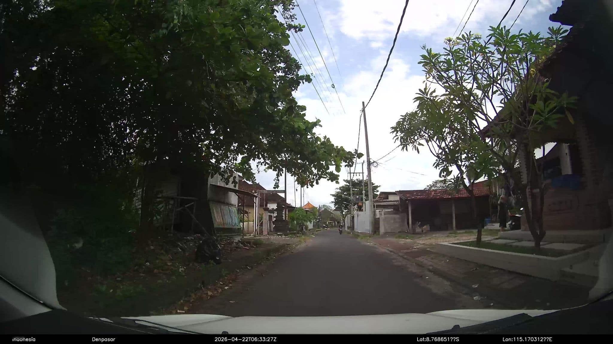 Street view near Breez Bali Hotel, Jimbaran