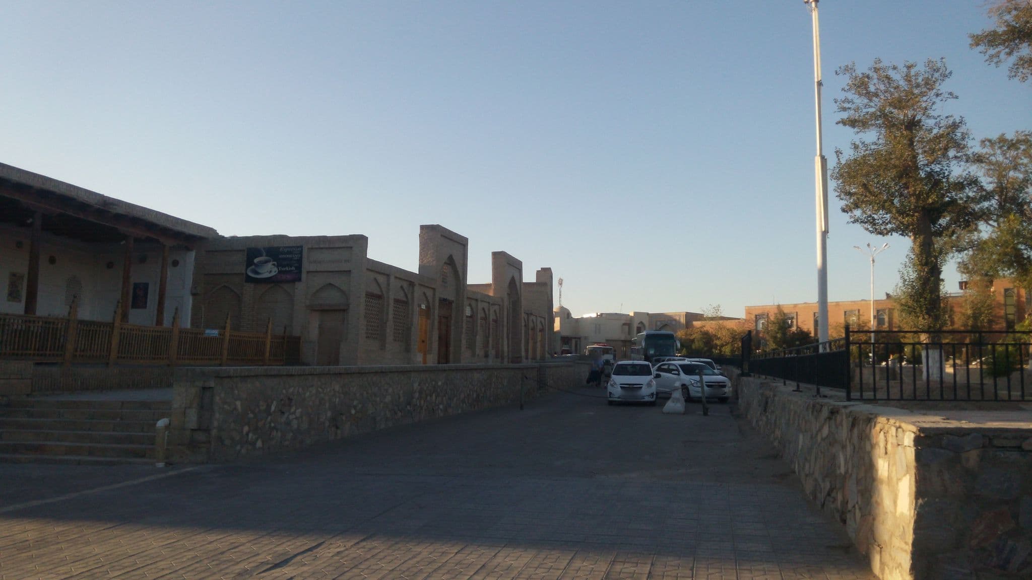 Street view near Khan Hotel Bukhara, Bukhara — © georgiysys (CC BY-SA · Mapillary)