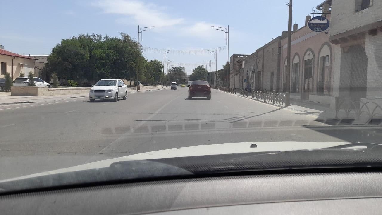 Street view near Bobo Haydar Guest House, Bukhara — © georgiysys (CC BY-SA · Mapillary)