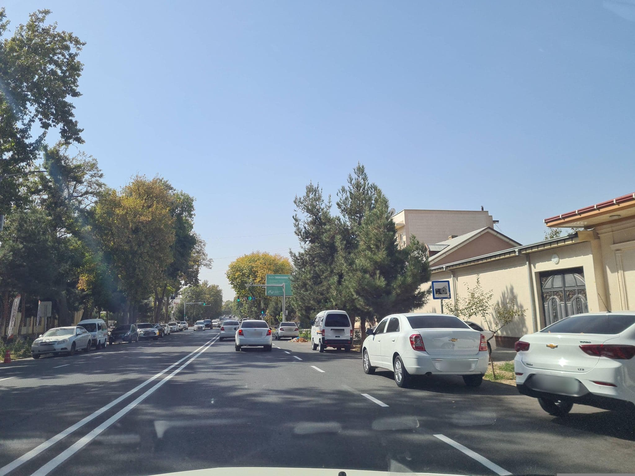 Street view near Aslan Hostel, Samarkand — © ZafarDusanov (CC BY-SA · Mapillary)