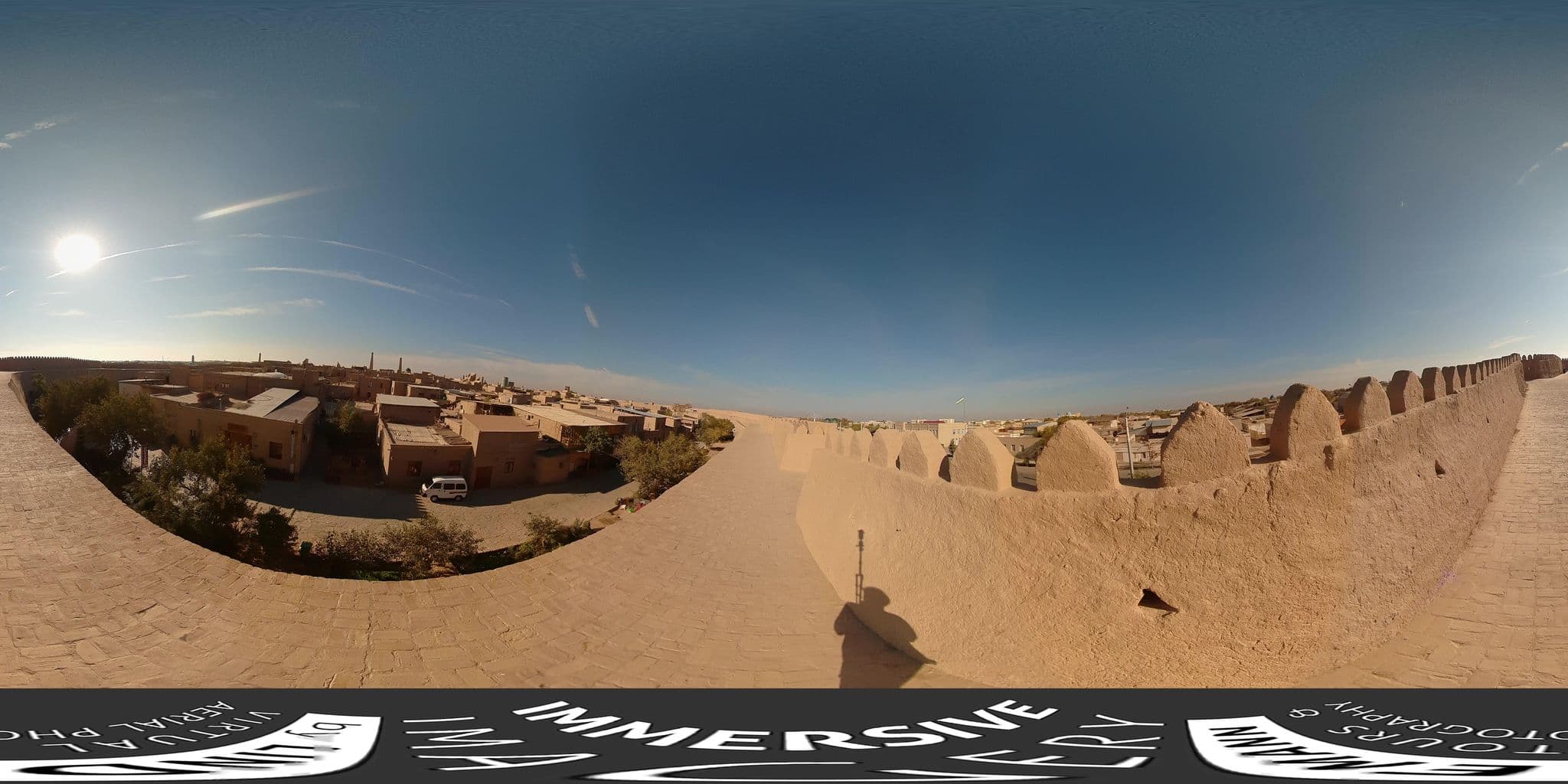 Street view near Khiva Muhammadali, Xiva — © l1ndemann (CC BY-SA · Mapillary)