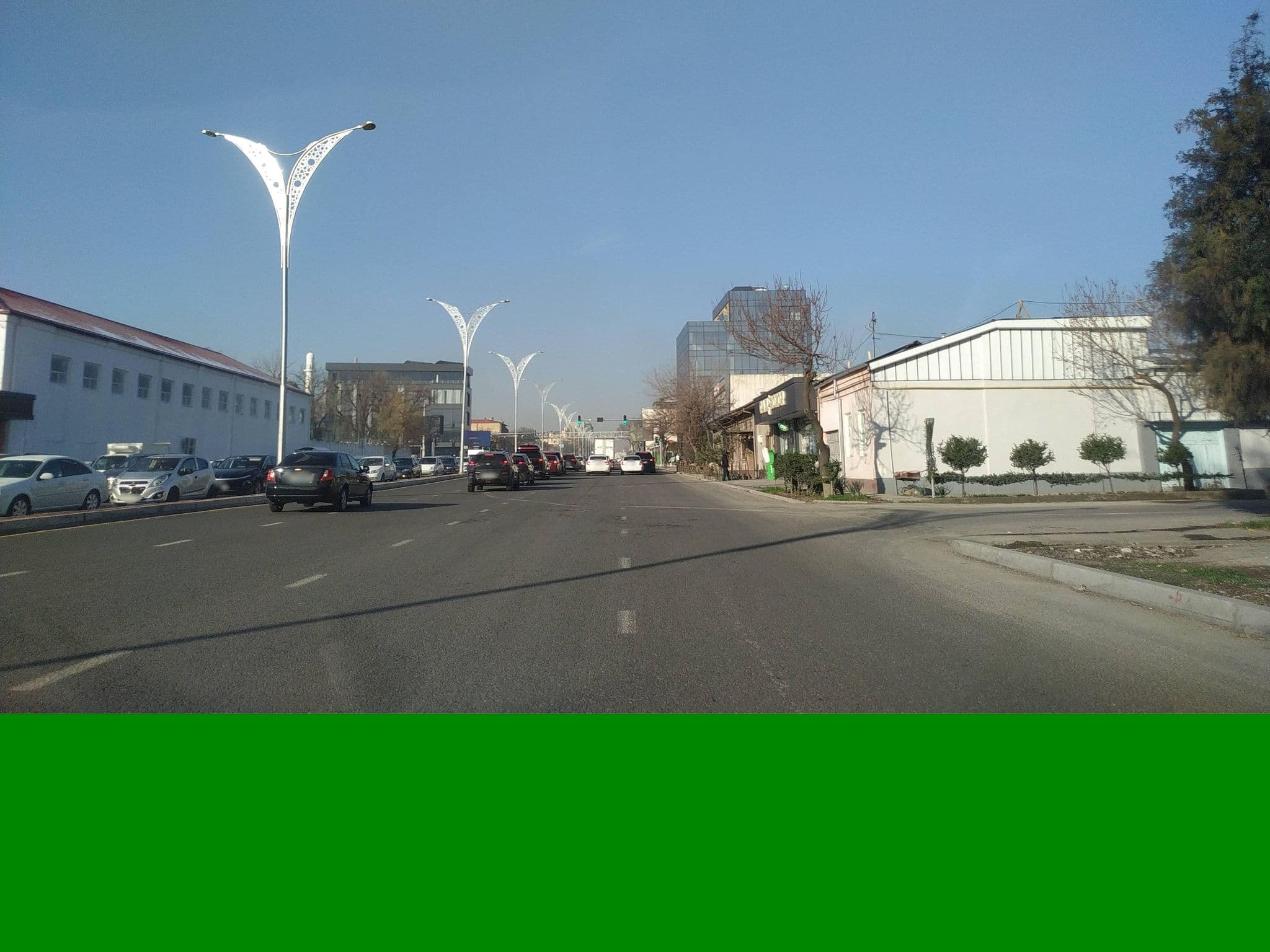 Street view near SHAKH-SULTAN HOTEL, Yunusobod — © sirojiddin520 (CC BY-SA · Mapillary)
