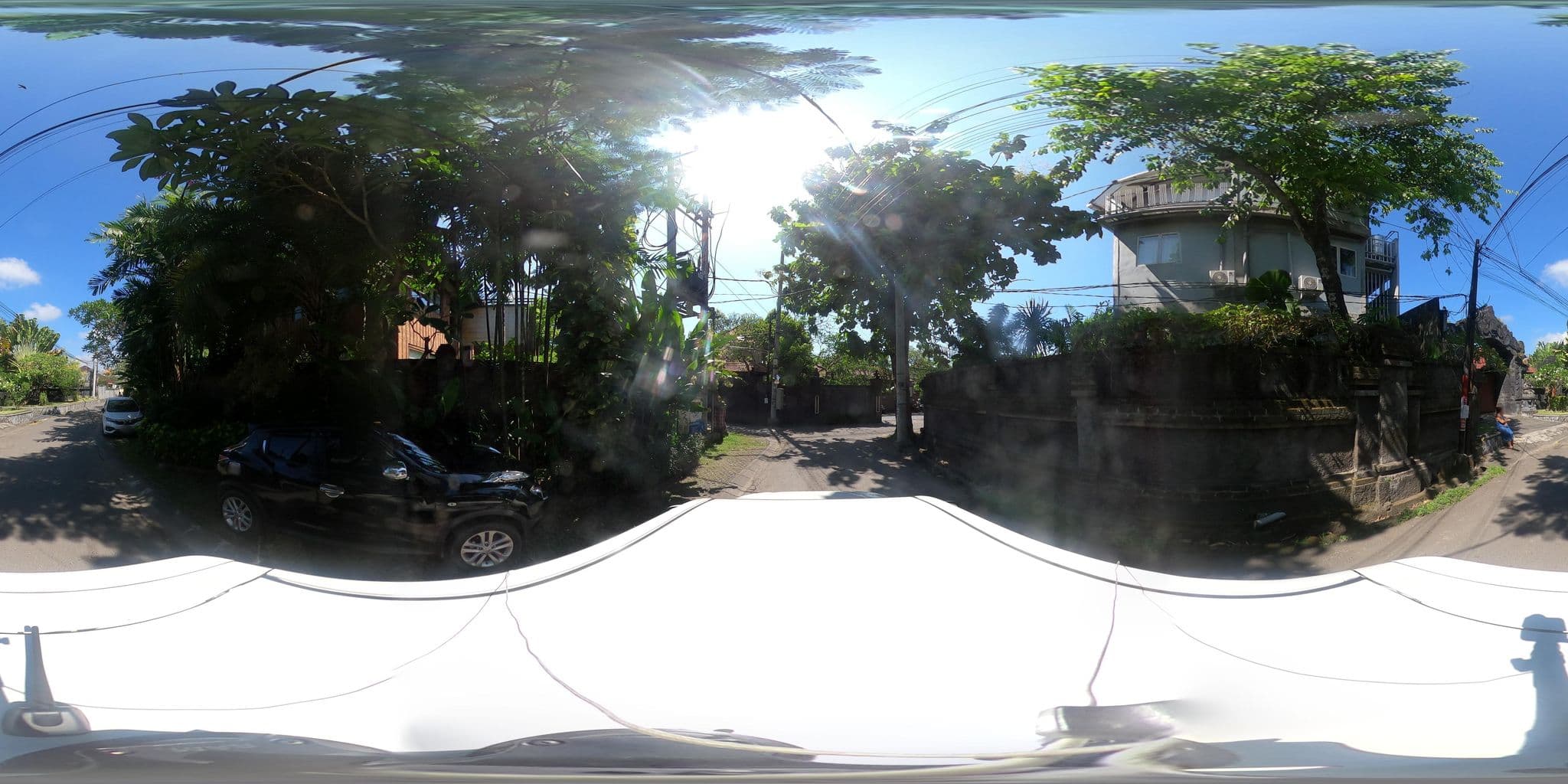 Street view near Tirta Ening Agung Hotel, Sanur