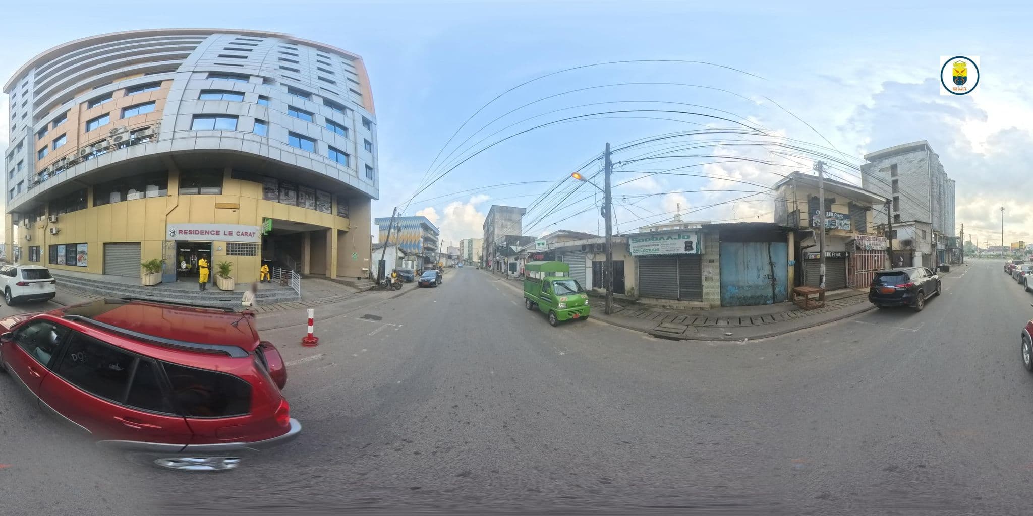 Street view near Guest house, Douala — © keke (CC BY-SA · Mapillary)