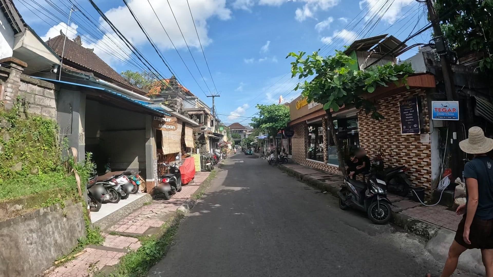 Street view near Loris Homestay, Ubud