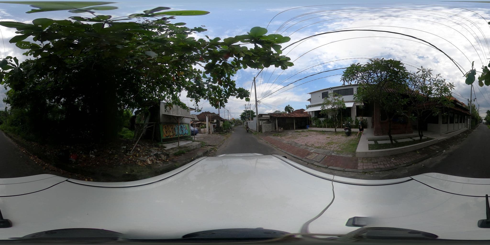 Street view near bali breezz hotel, Jimbaran
