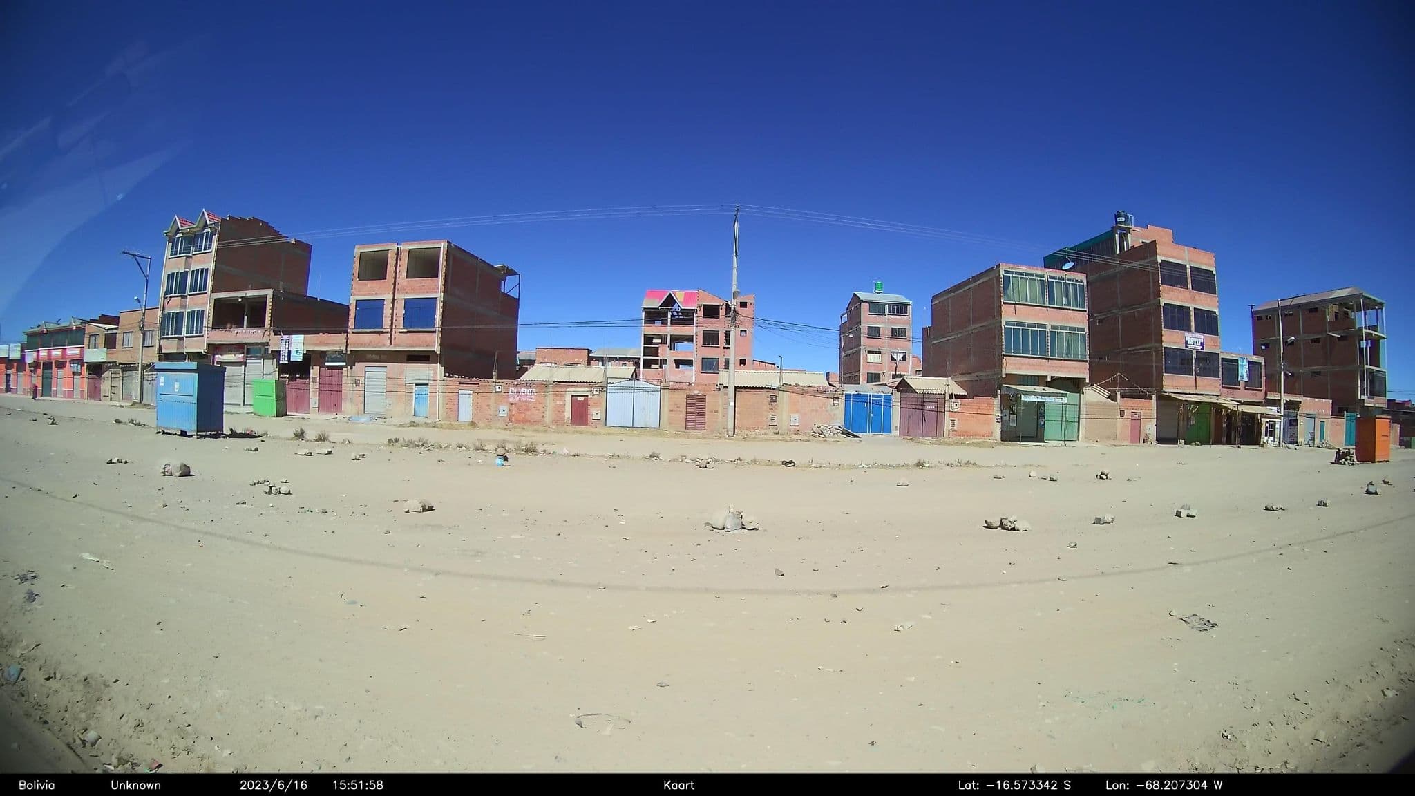 Street view near Salía a la paz, Achocalla — © kaart_2 (CC BY-SA · Mapillary)