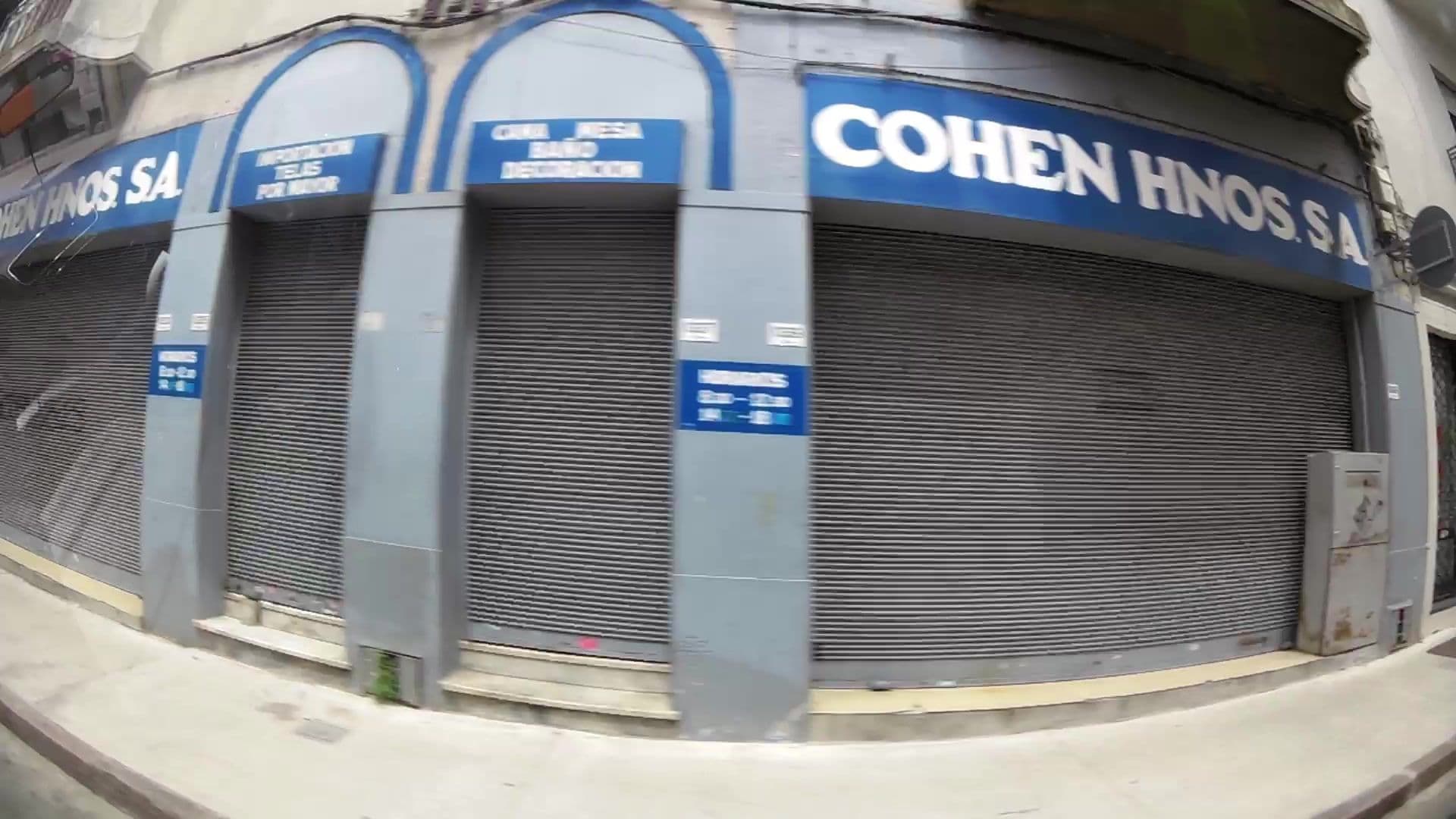 Street view near Sarandí Lofts & Brains Coworking, Montevideo — © kaartcam (CC BY-SA · Mapillary)