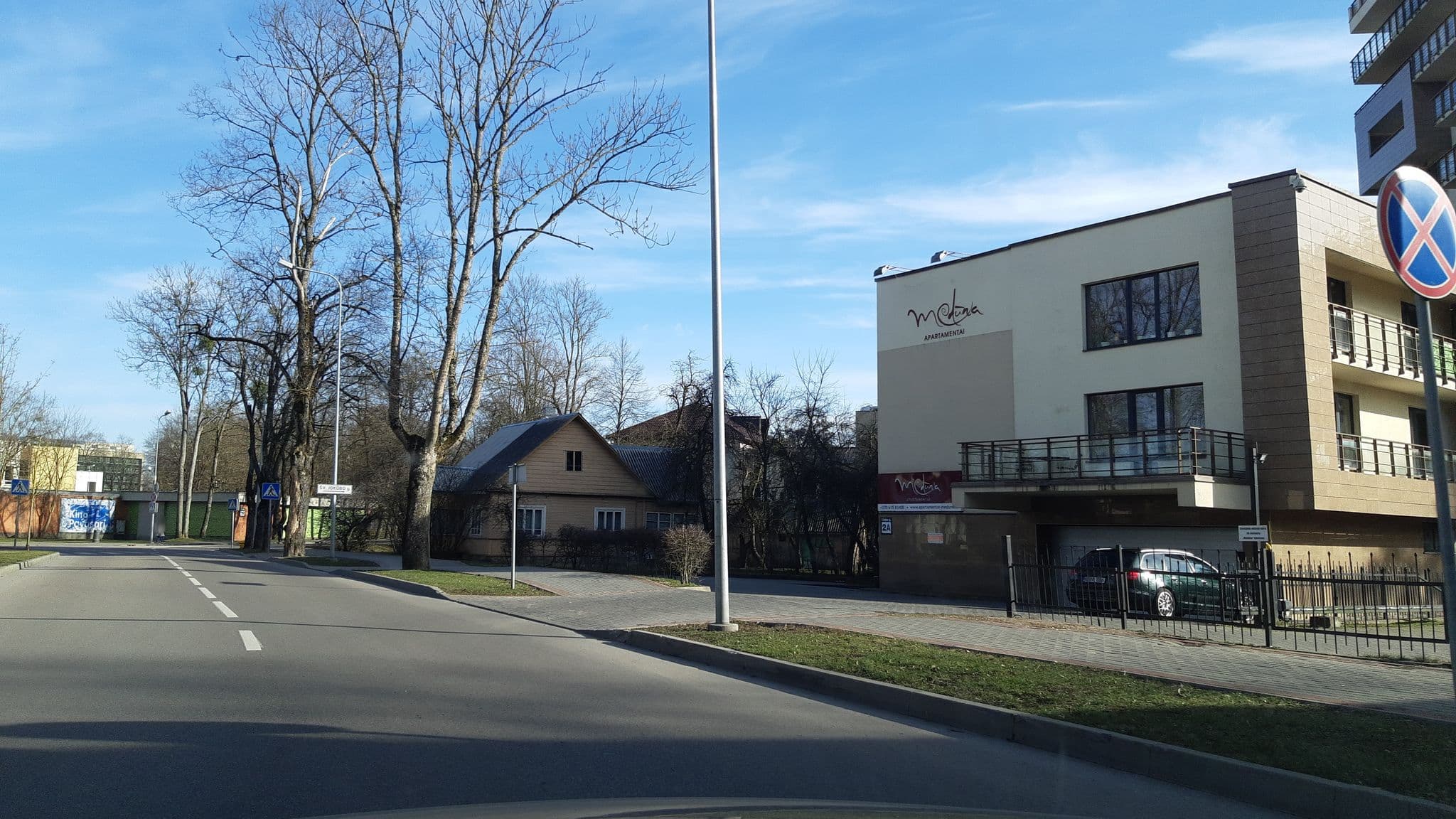 Street view near Lux Apartment, Druskininkai — © mariuskarotkis (CC BY-SA · Mapillary)